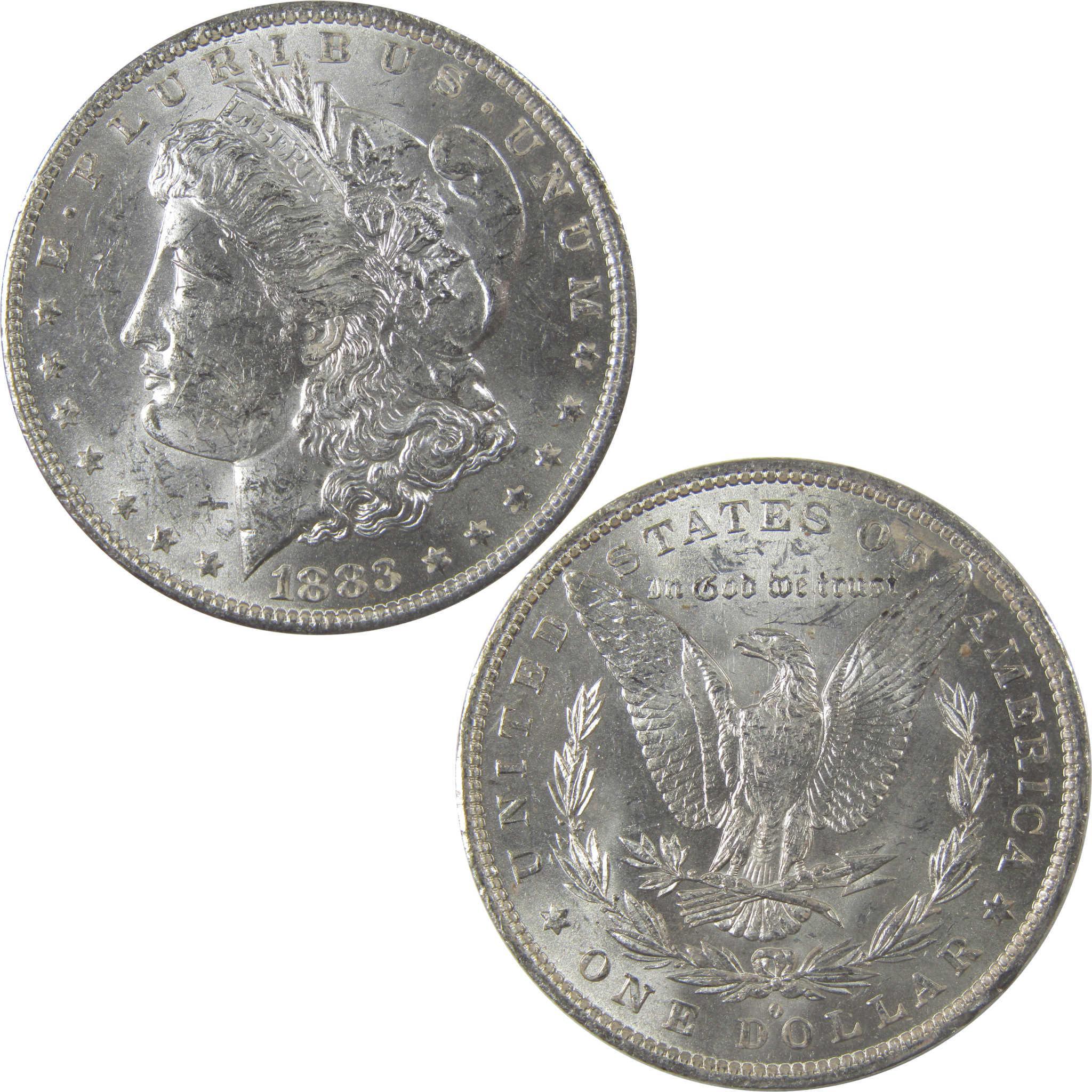1883 O Morgan Silver Dollar Uncirculated Mint State Toned SKU:I24869