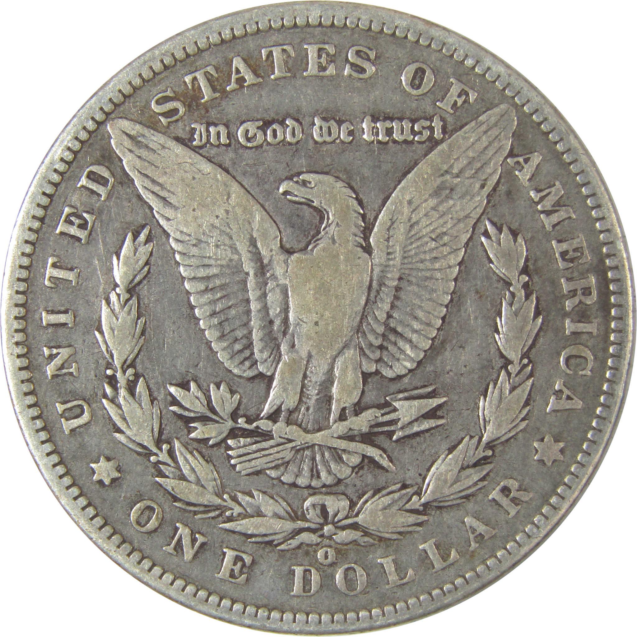 1900 O/CC Morgan Dollar F Fine Silver $1 Coin SKU:I22567 - Morgan coin - Morgan silver dollar - Morgan silver dollar for sale - Profile Coins & Collectibles