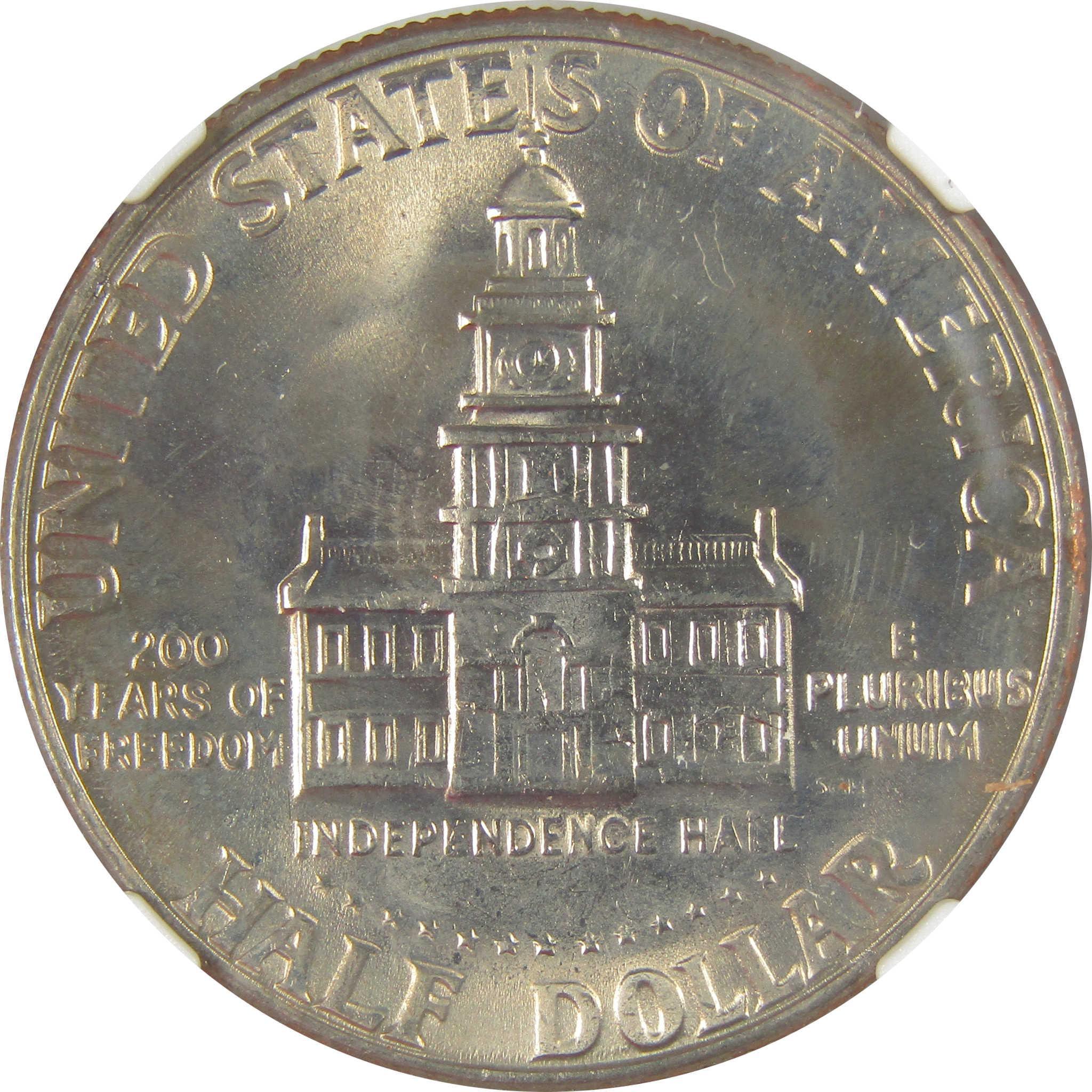 1976 D Kennedy Bicentennial Half Dollar MS 66 NGC Clad SKU:I20468