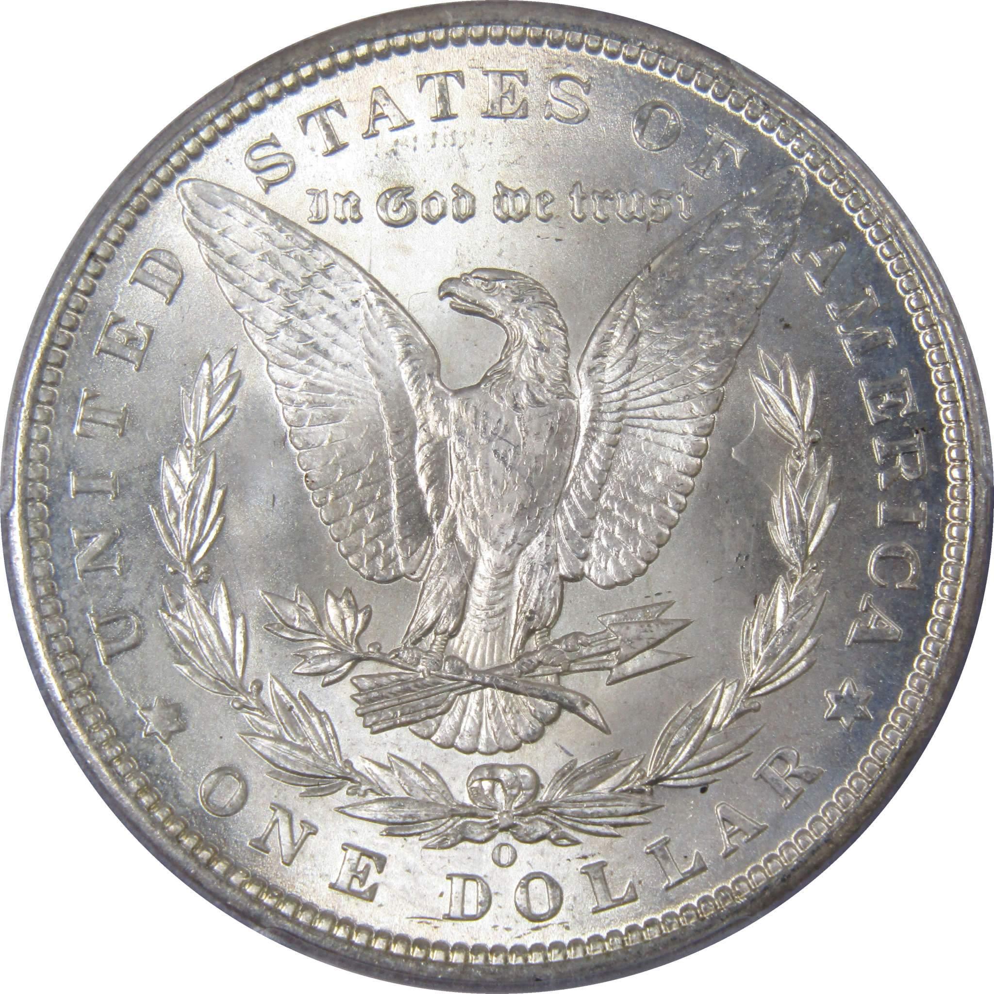 1898 O Morgan Dollar MS 64 PCGS Silver Uncirculated $1 Coin - Morgan coin - Morgan silver dollar - Morgan silver dollar for sale - Profile Coins & Collectibles
