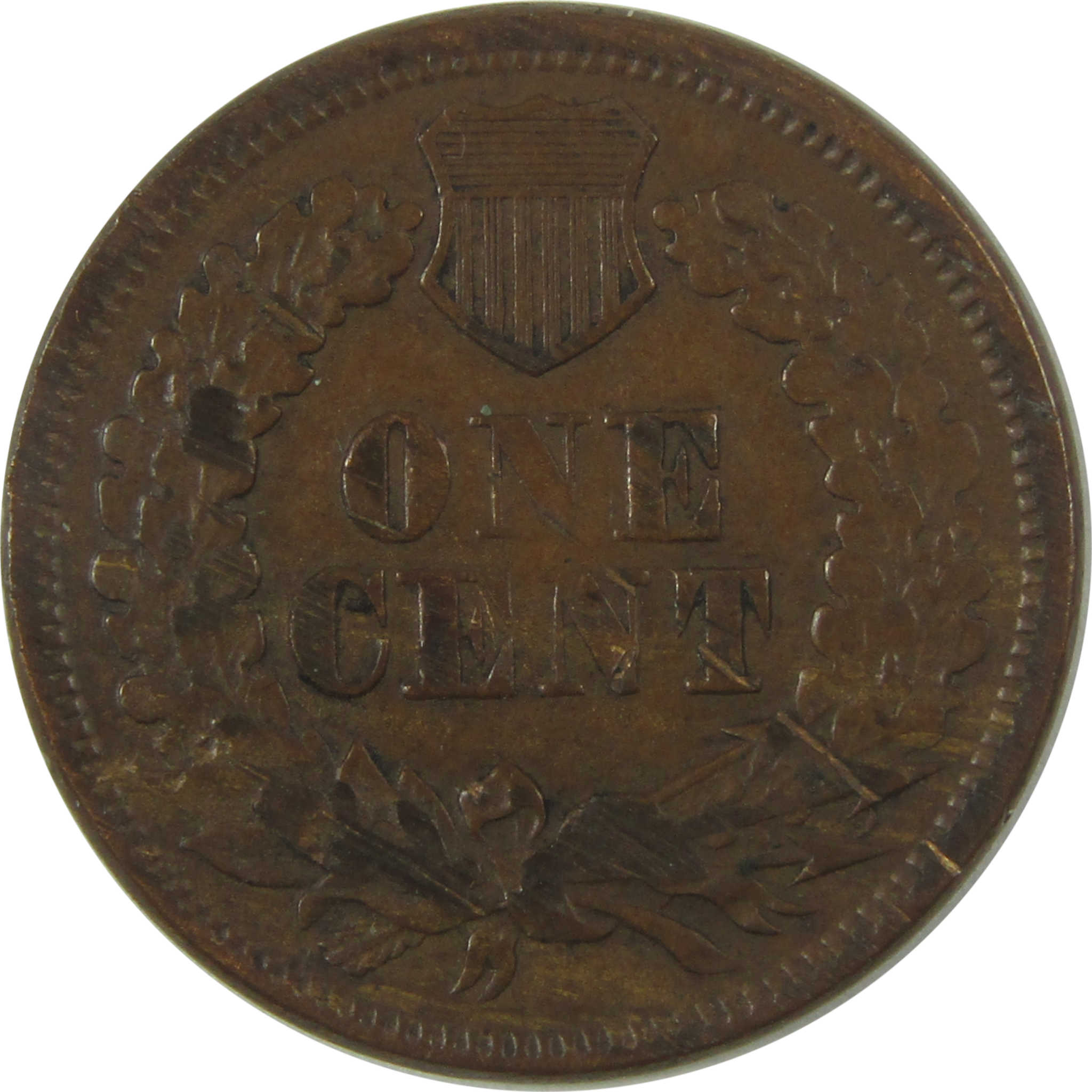 1866 Indian Head Cent XF EF Extremely Fine Details Penny SKU:I20004