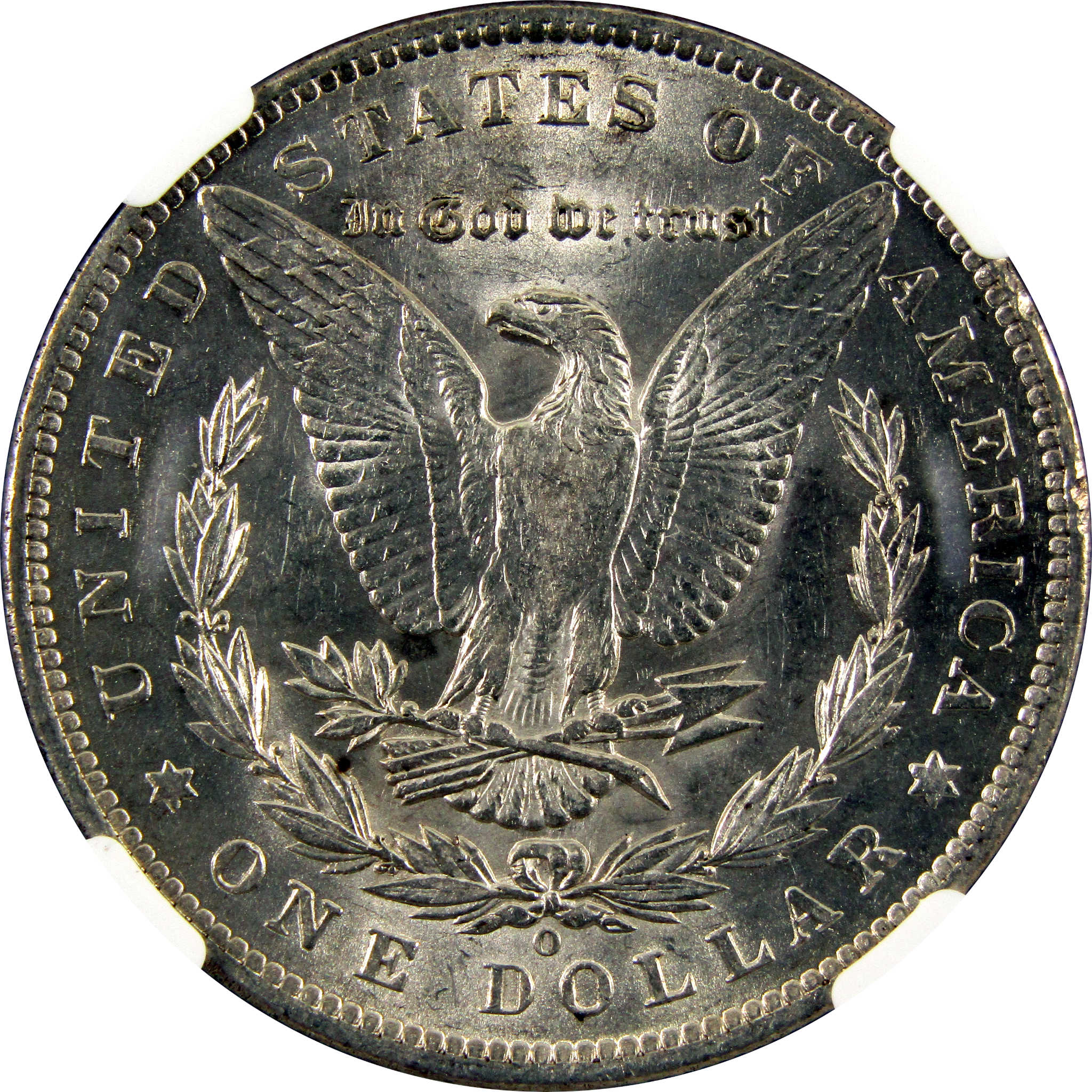 1886 O Morgan Dollar AU 58 NGC 90% Silver $1 Coin SKU:I10675 - Morgan coin - Morgan silver dollar - Morgan silver dollar for sale - Profile Coins & Collectibles