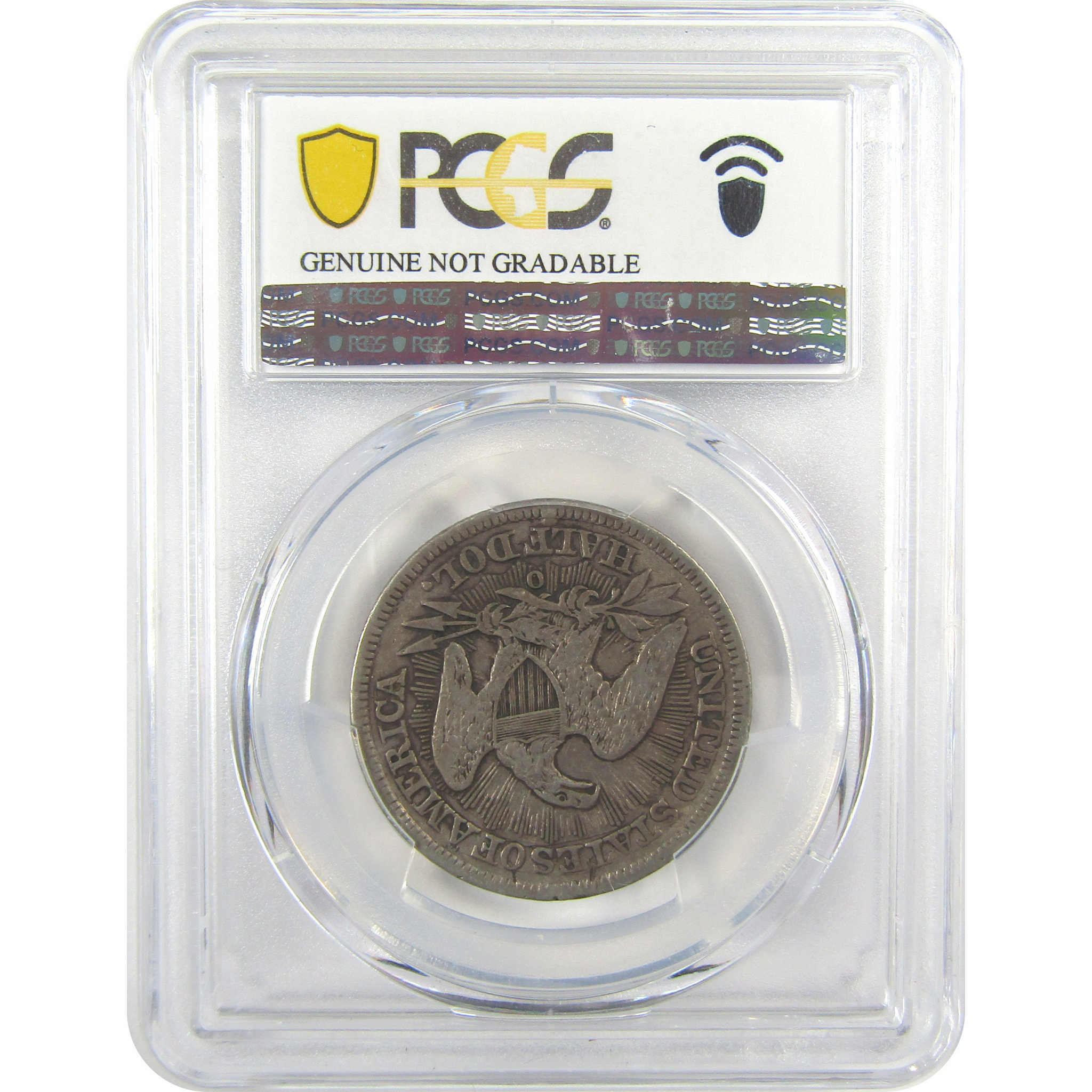 1853 O Arrows Rays Seated Liberty Half VF Details PCGS SKU:I21045