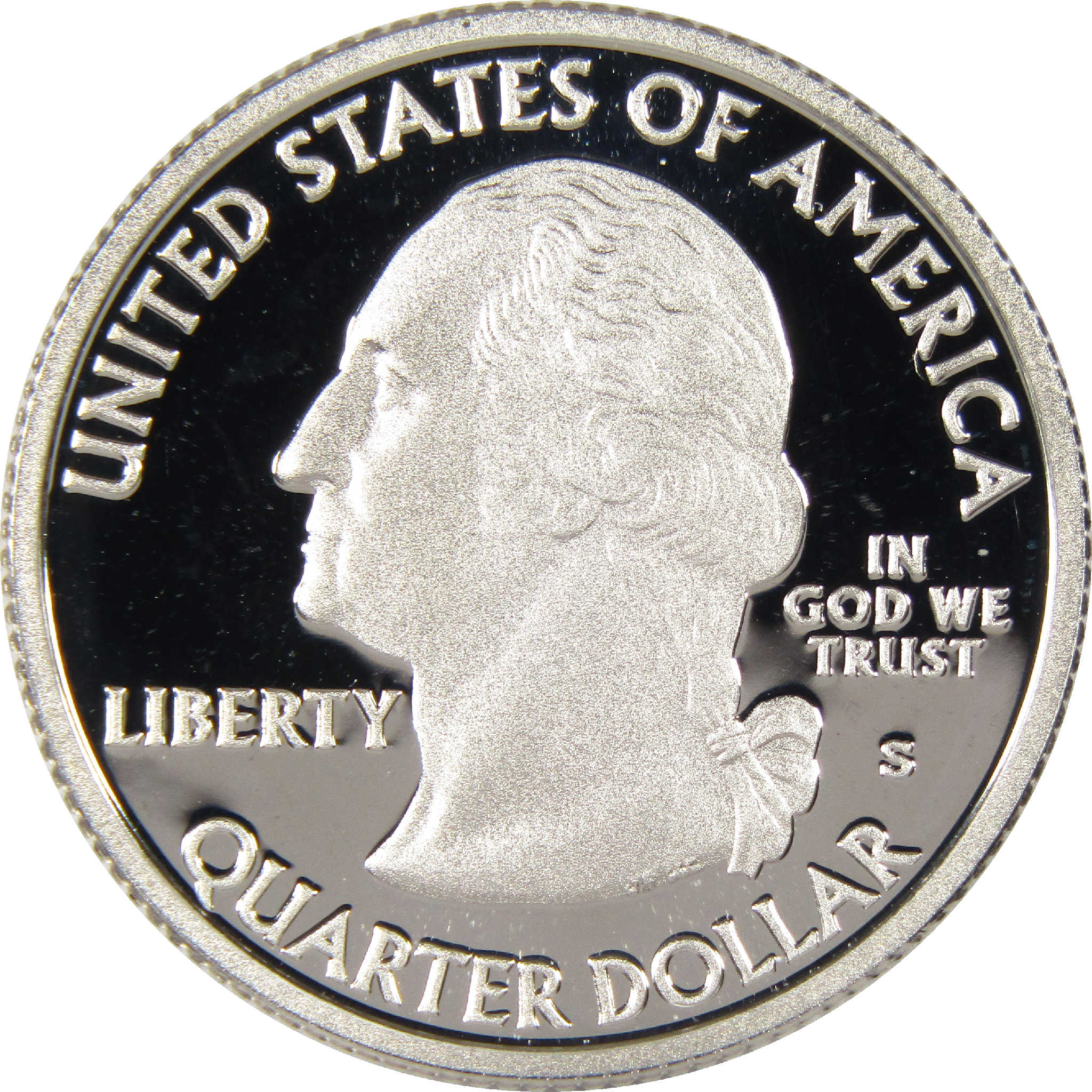 2009 S U.S. Virgin Island DC & US Territories Quarter Silver Proof 25c