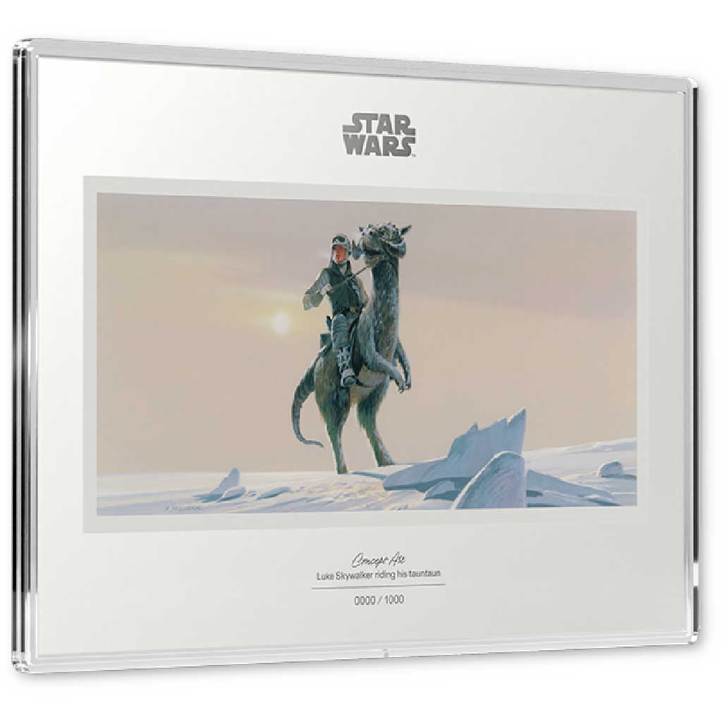 2026 Star Wars Luke Skywalker Riding Tauntaun Silver Foil SKU:OPC282