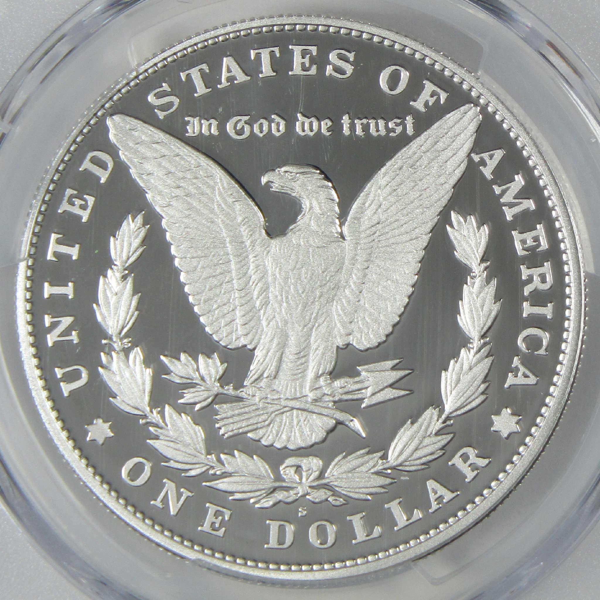 2023 S Morgan Silver Dollar PR 70 DCAM PCGS Proof $1 Coin First Day