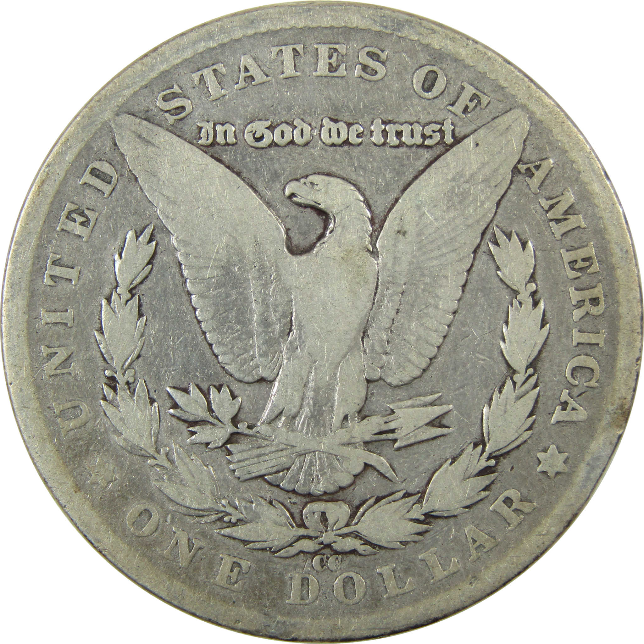 1890 CC Morgan Silver Dollar VG Very Good Details $1 Coin SKU:CP1370 - Morgan coin - Morgan silver dollar - Morgan silver dollar for sale - Profile Coins & Collectibles