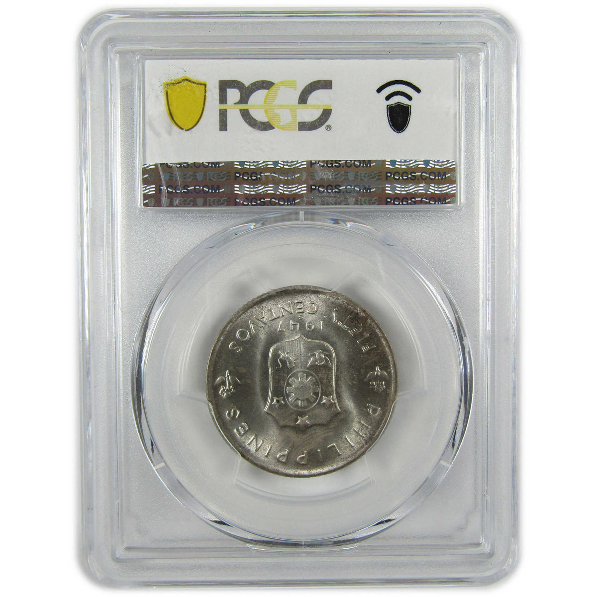 1947 S Philippines Douglas MacArthur Silver 50c MS 65 PCGS SKU:I28798