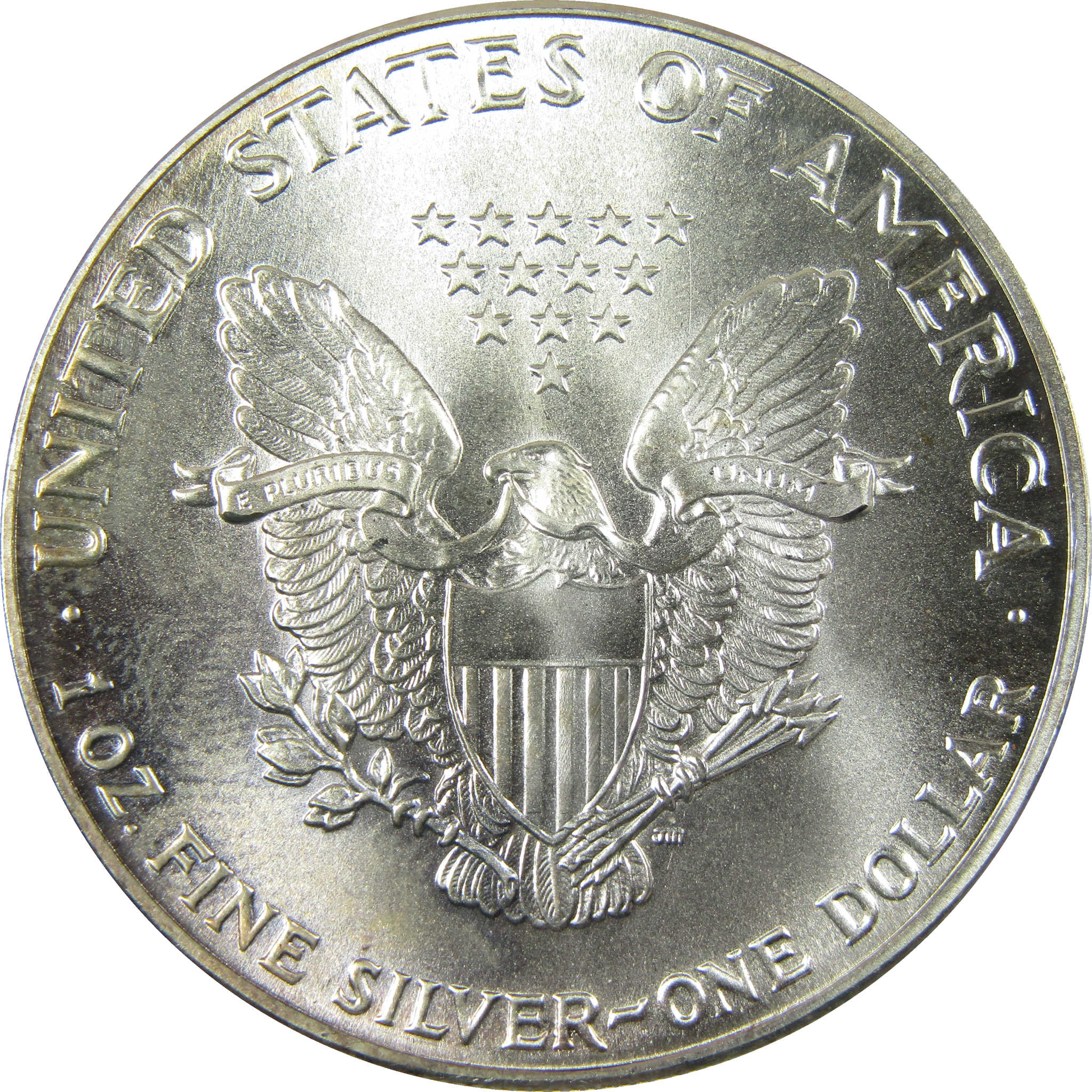 1986 American Silver Eagle Uncirculated Mint State $1 Coin SKU:CP1522