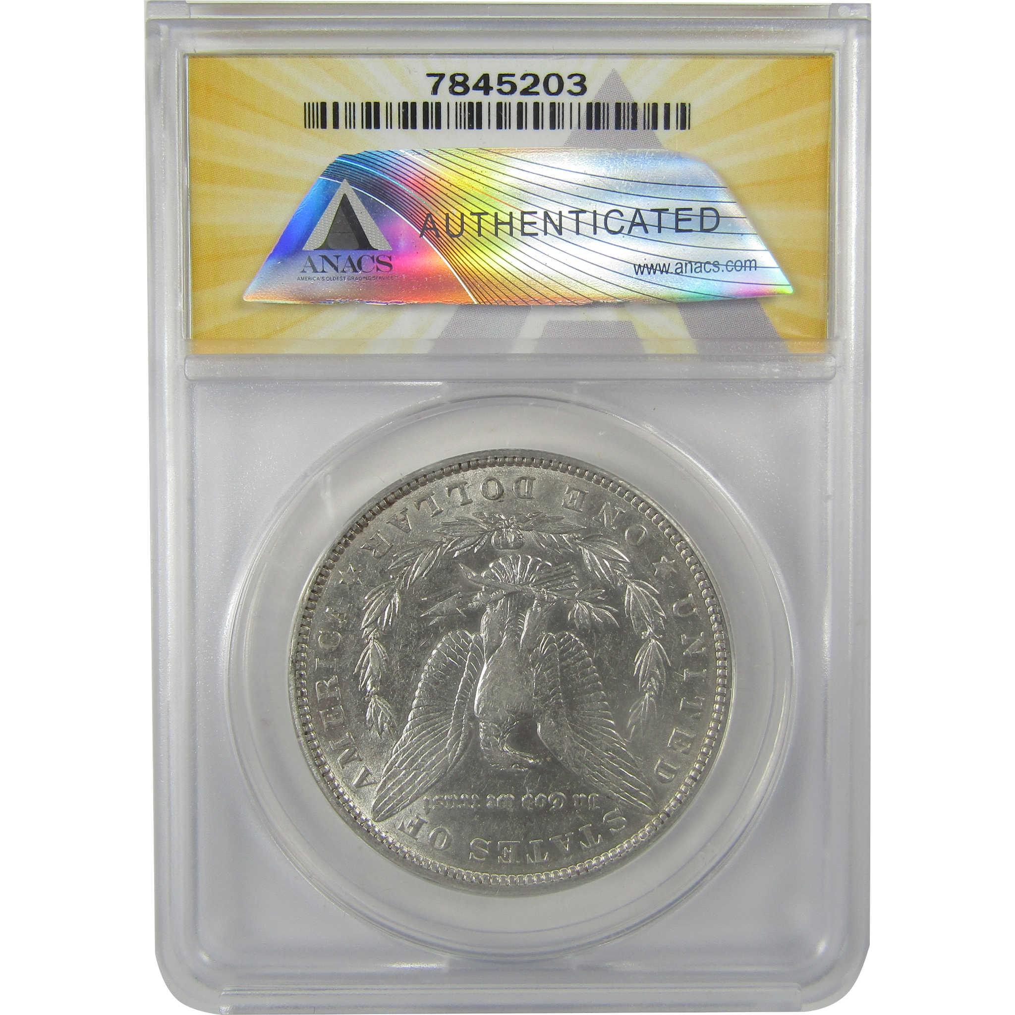 1901 Morgan Dollar AU 50 Details ANACS Silver $1 Coin SKU:I21276 - Morgan coin - Morgan silver dollar - Morgan silver dollar for sale - Profile Coins & Collectibles