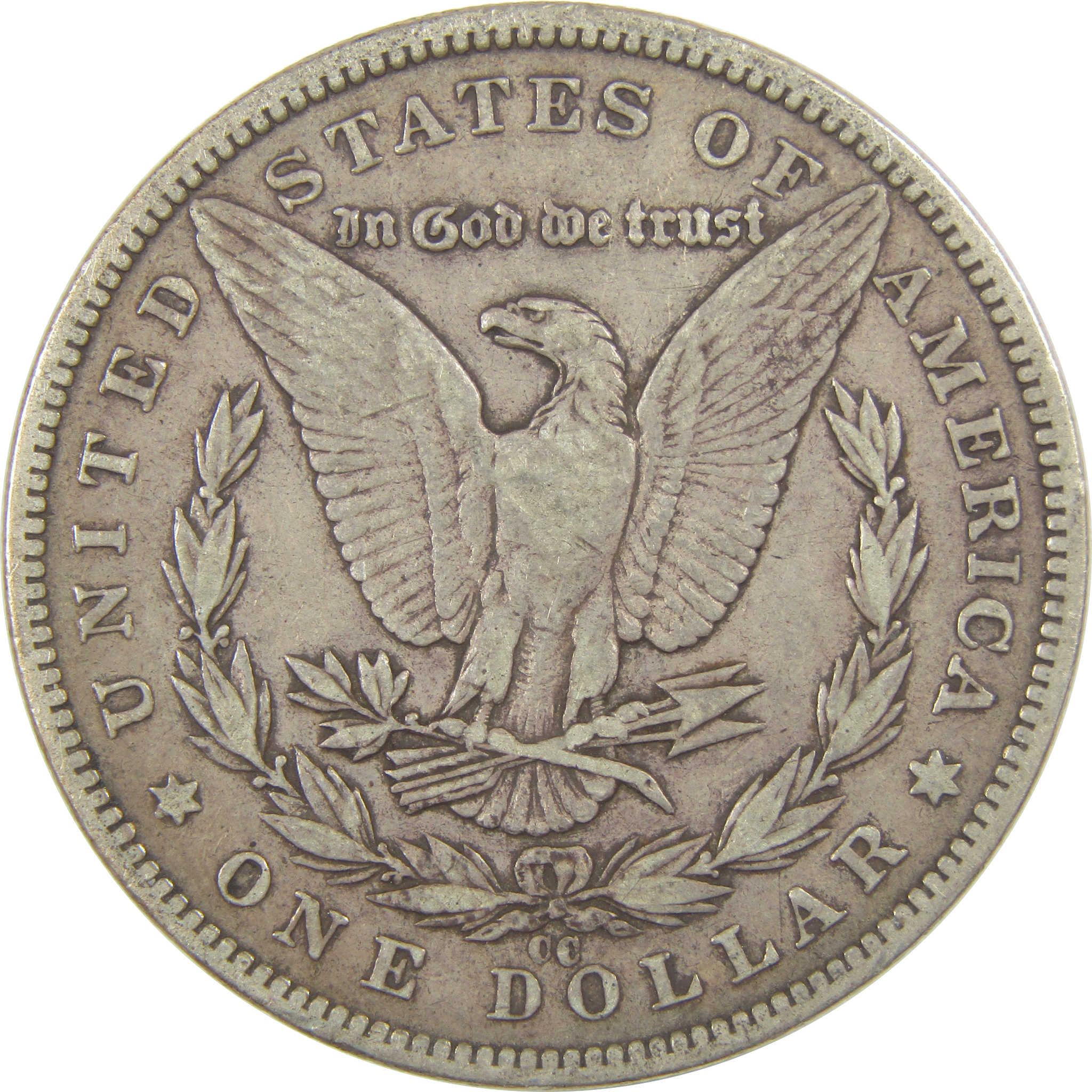 1890 CC Morgan Dollar VF Very Fine Silver $1 Coin SKU:I22039 - Morgan coin - Morgan silver dollar - Morgan silver dollar for sale - Profile Coins & Collectibles
