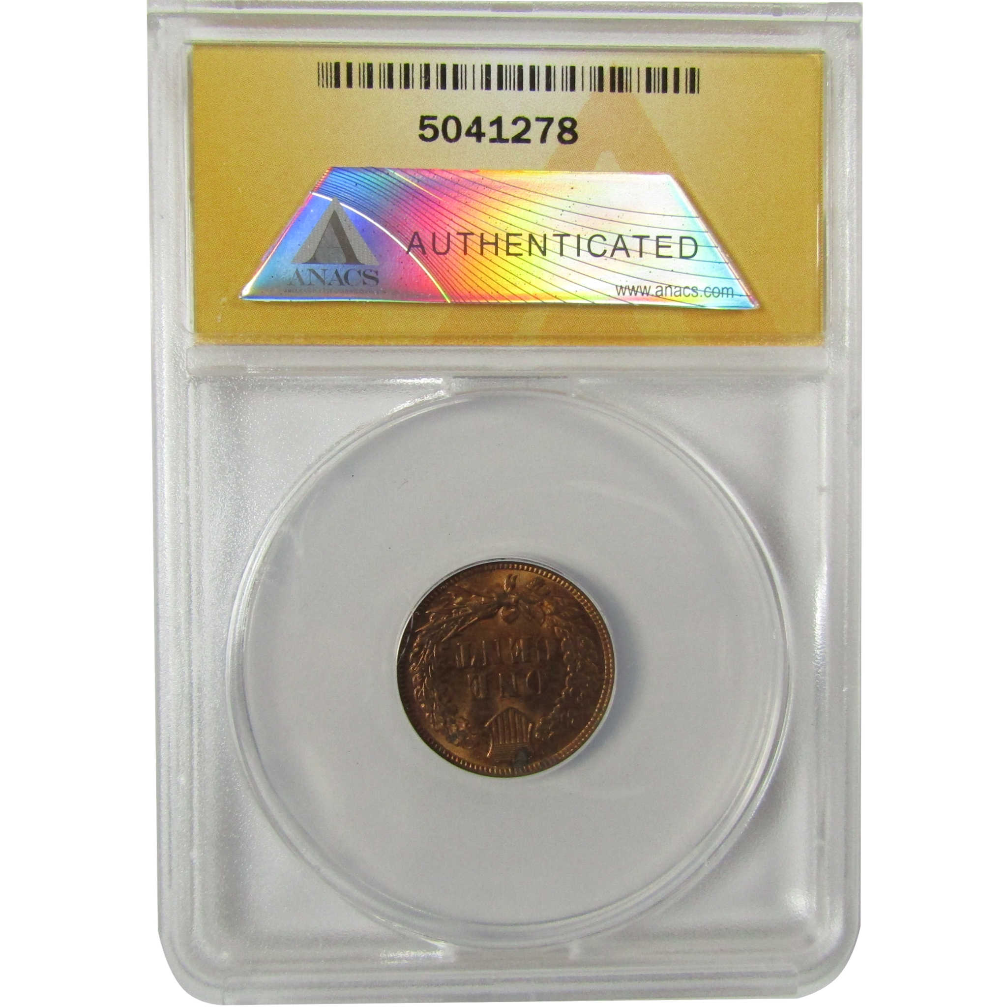 1906 Indian Head Cent MS 62 RB ANACS Uncirculated Penny SKU:I28405
