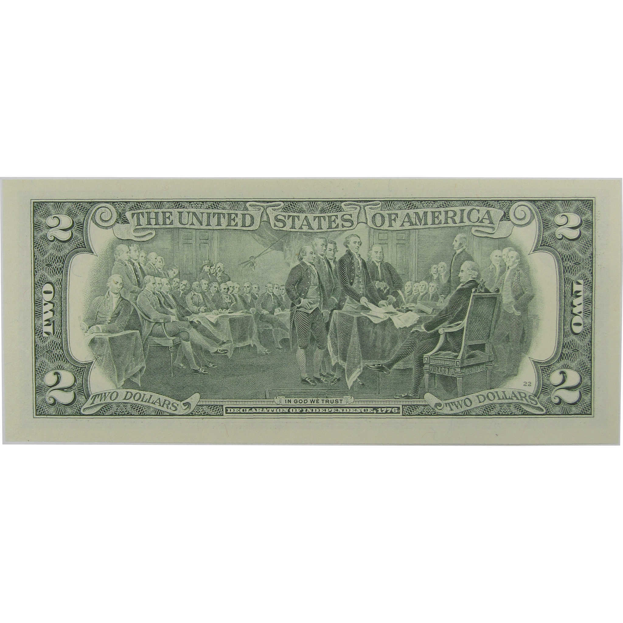 2003 A $2 Federal Reserve Repeater Note CCU Choice Crisp Uncirculated
