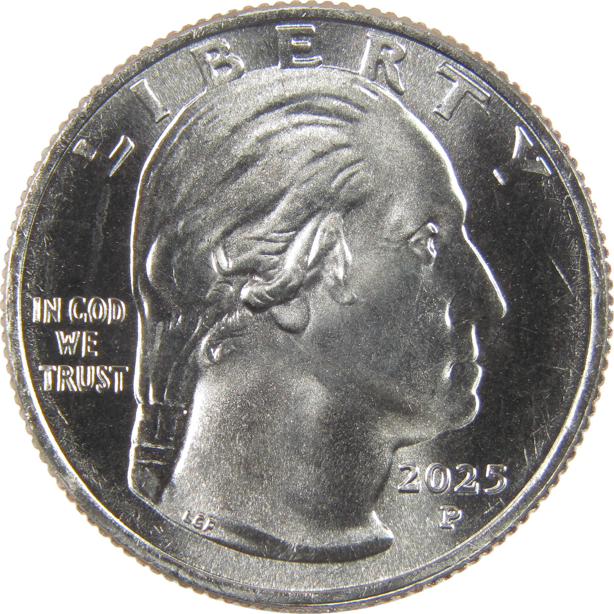 2025 P Ida B. Wells American Women Quarter Uncirculated Clad 25c Coin