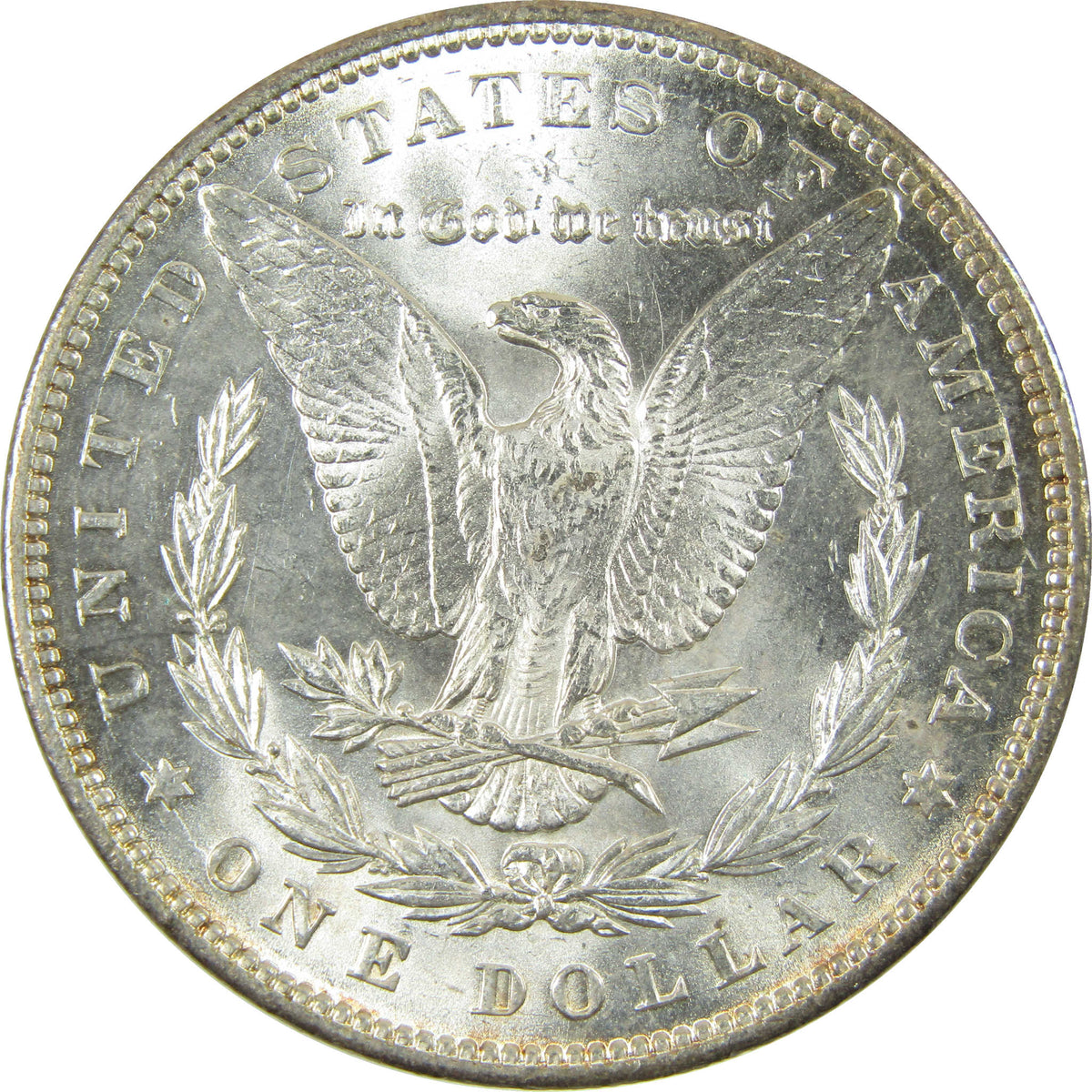 1890 Morgan Silver Dollar Uncirculated Mint State $1 Coin SKU:CP1687