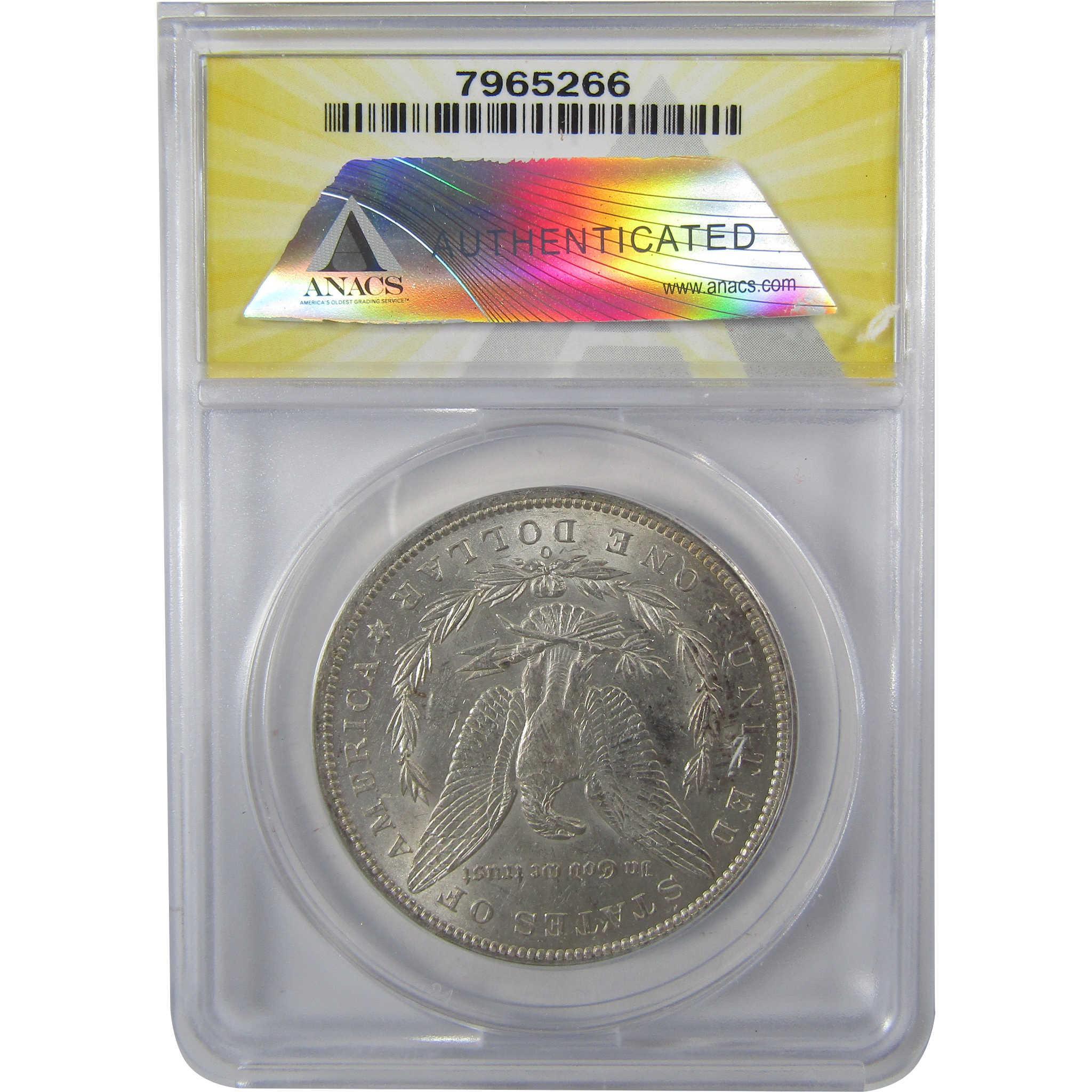 1887 O Morgan Silver Dollar AU 58 ANACS $1 Coin Collectible SKU:I25636 - Morgan coin - Morgan silver dollar - Morgan silver dollar for sale - Profile Coins & Collectibles