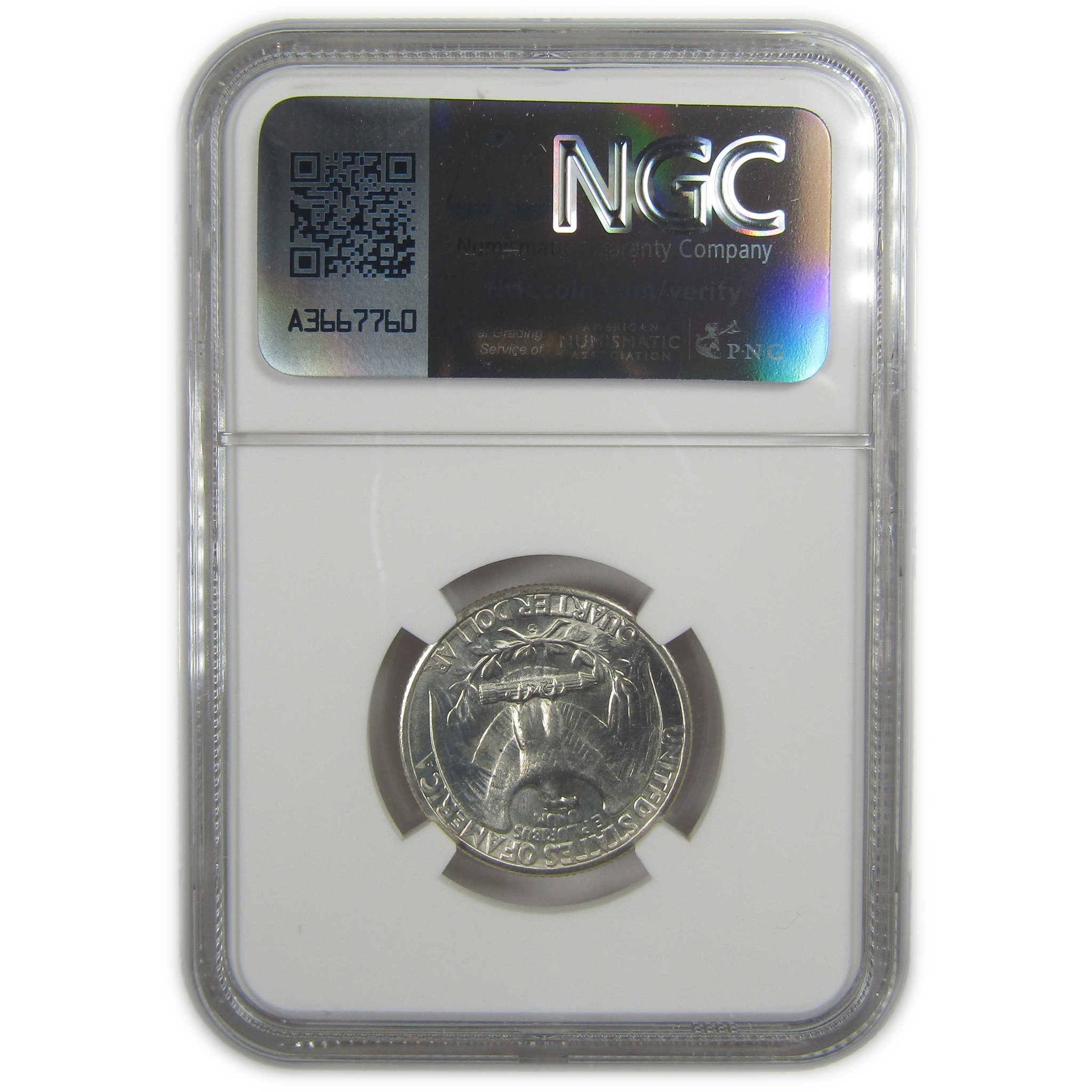 1941 D Washington Quarter MS 64 NGC Silver Bag Fragment SKU:I20600