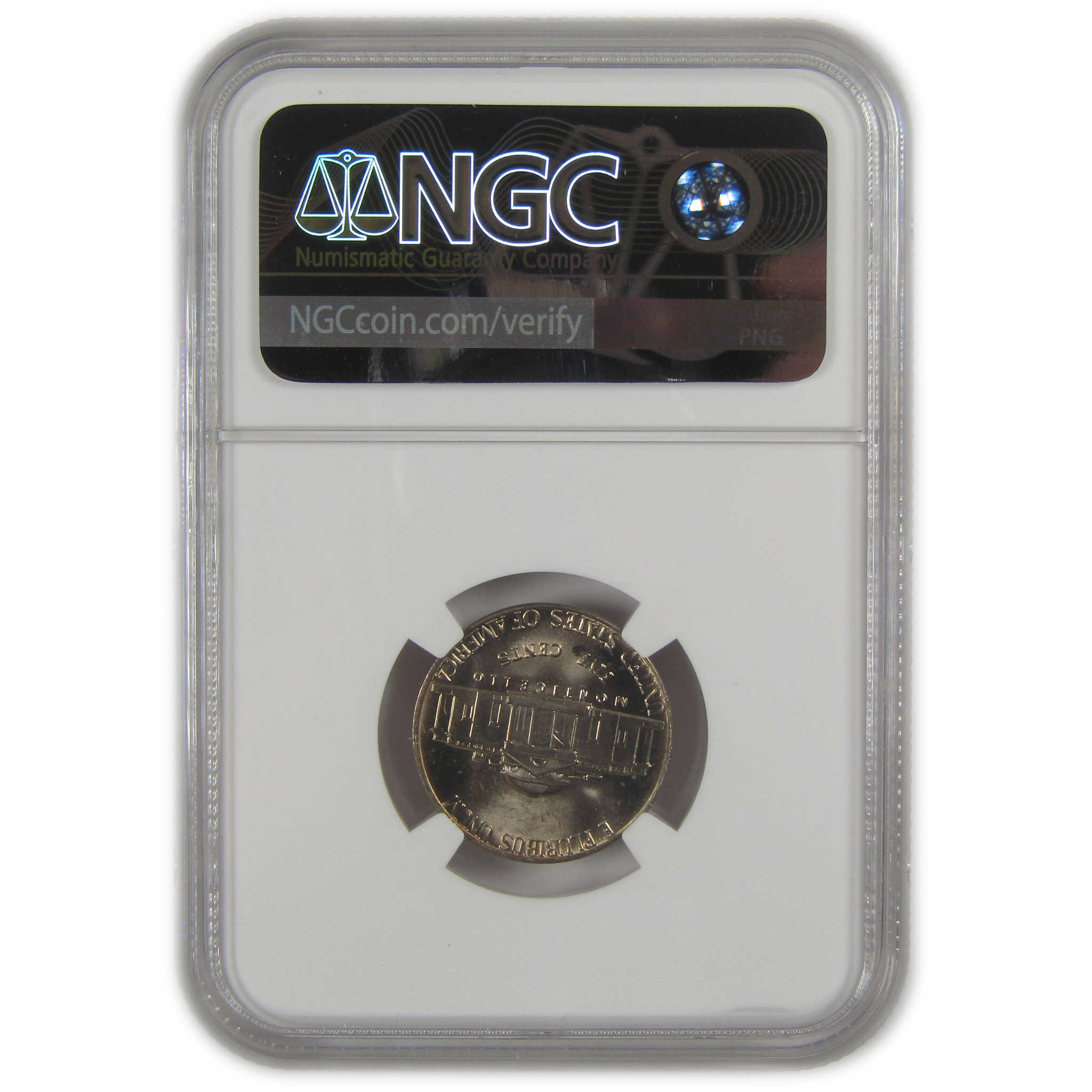 1974 D Jefferson Nickel MS 66 5FS NGC Original Bag Fragment SKU:I23496
