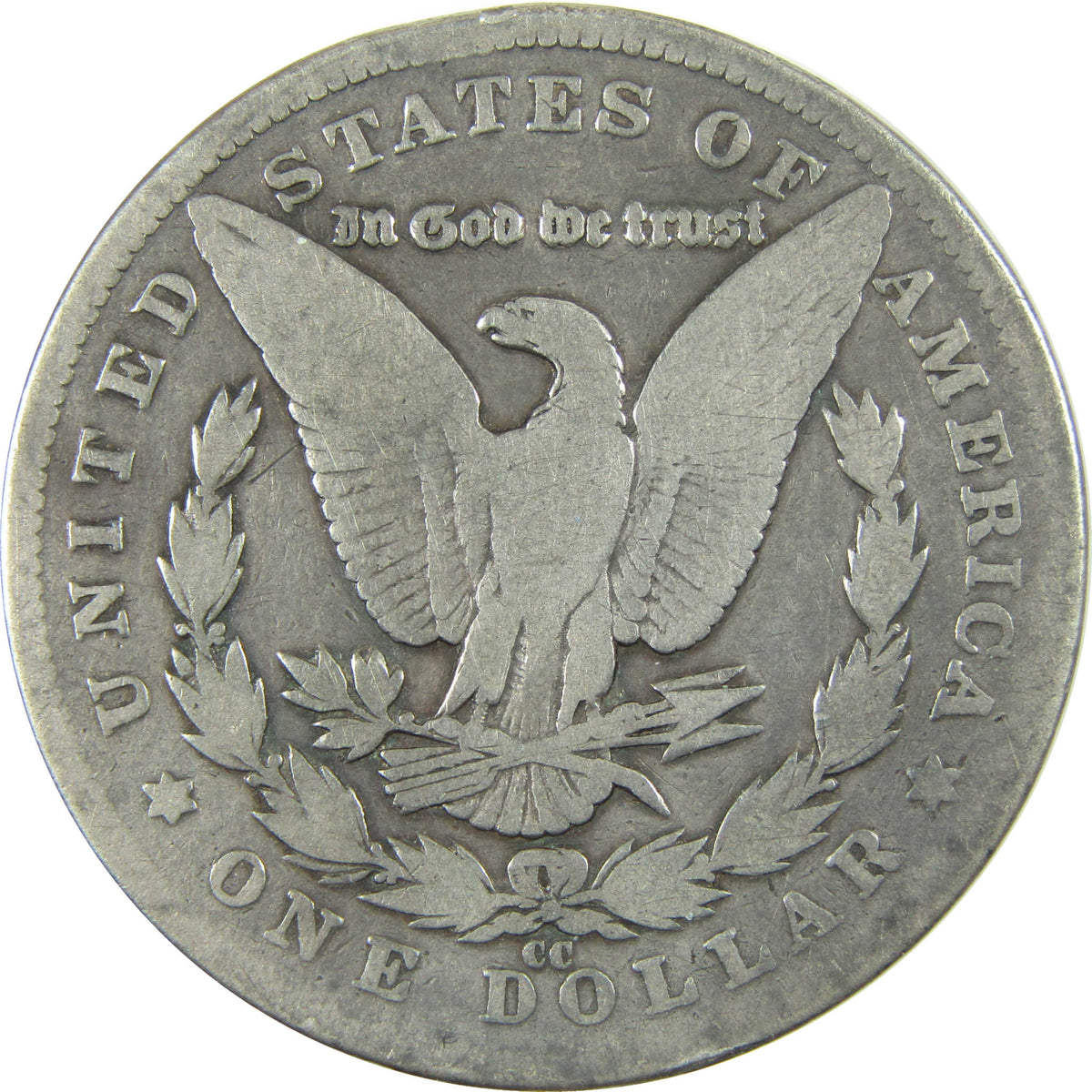 1881 CC Morgan Silver Dollar VG Very Good $1 Coin SKU:CP1739
