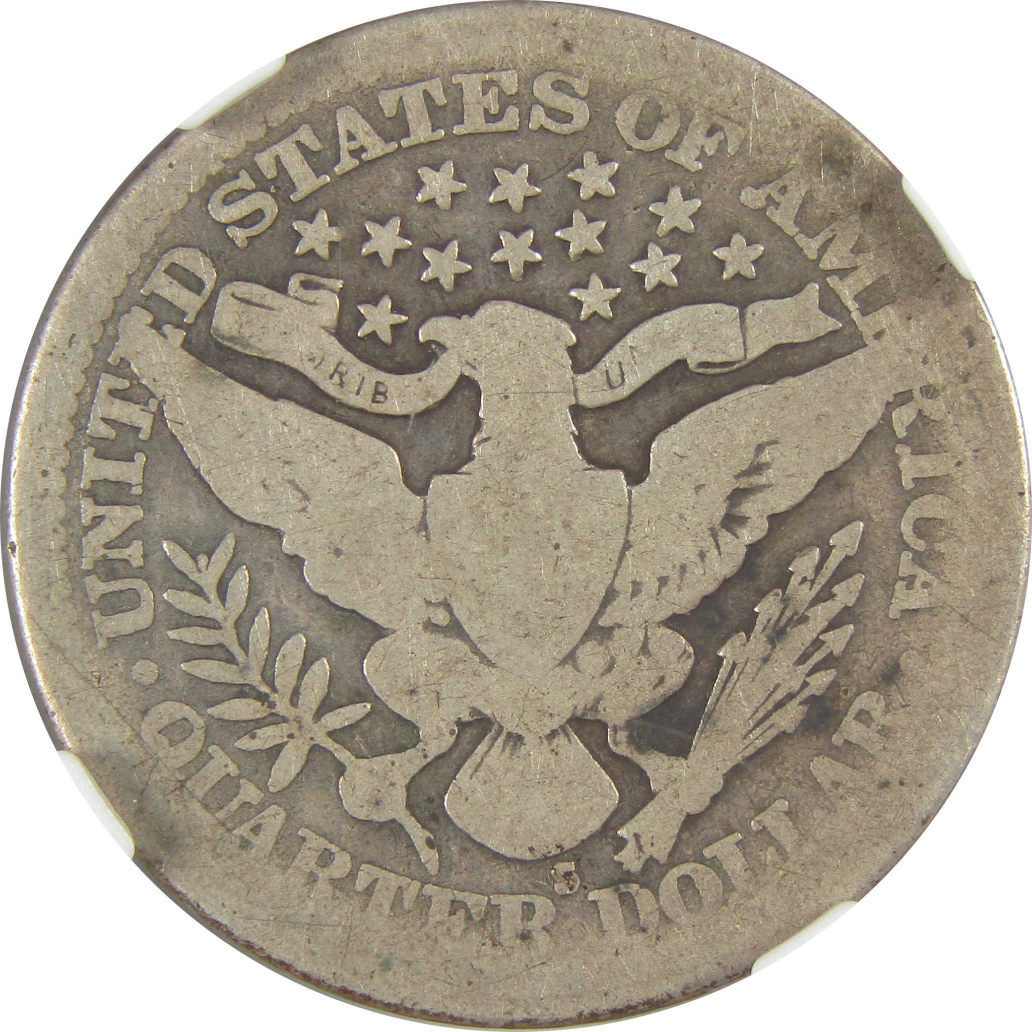 1913 S Barber Quarter AG 3 NGC Silver 25c Coin SKU:I19926