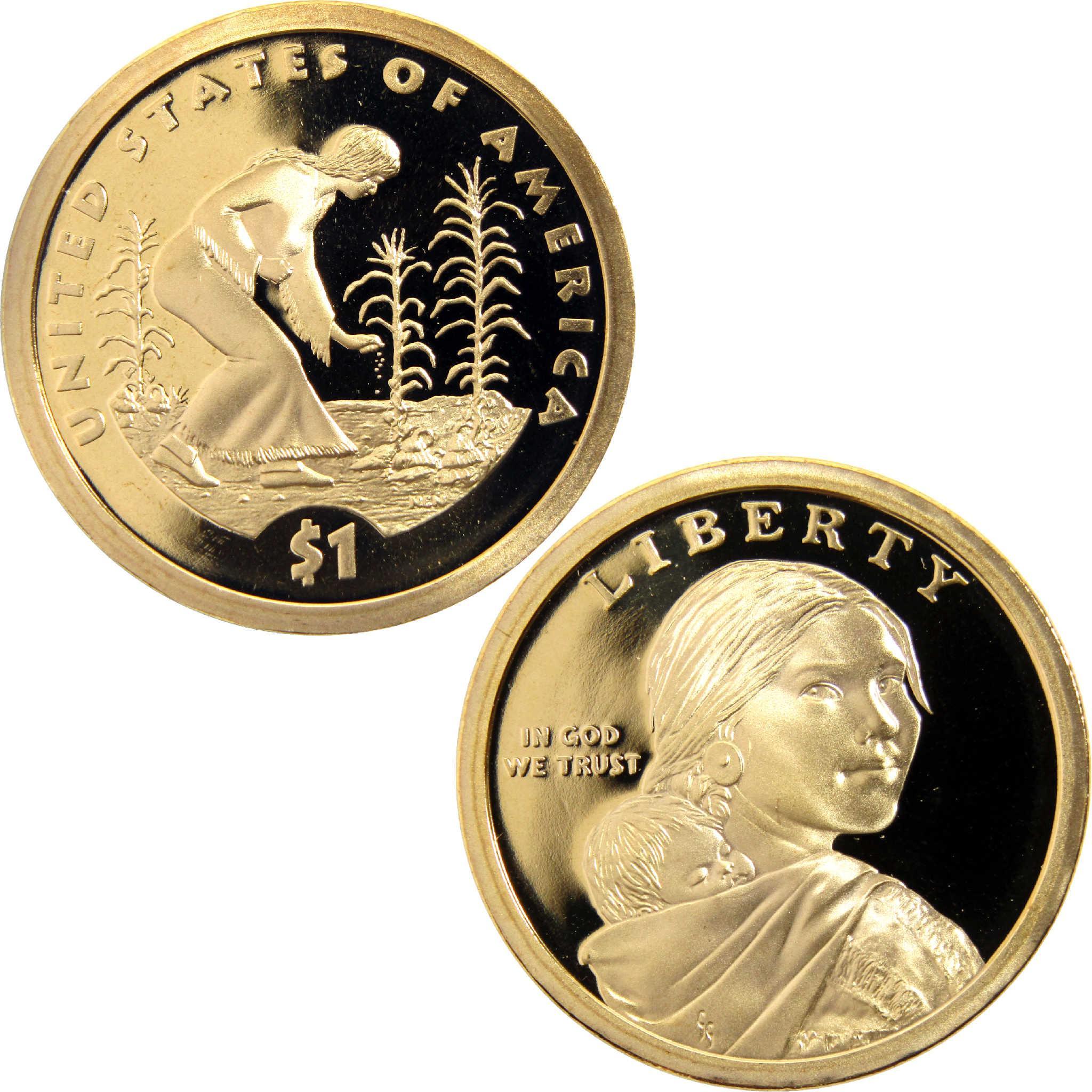 2009 S Three Sisters Native American Dollar Choice Proof $1 Coin
