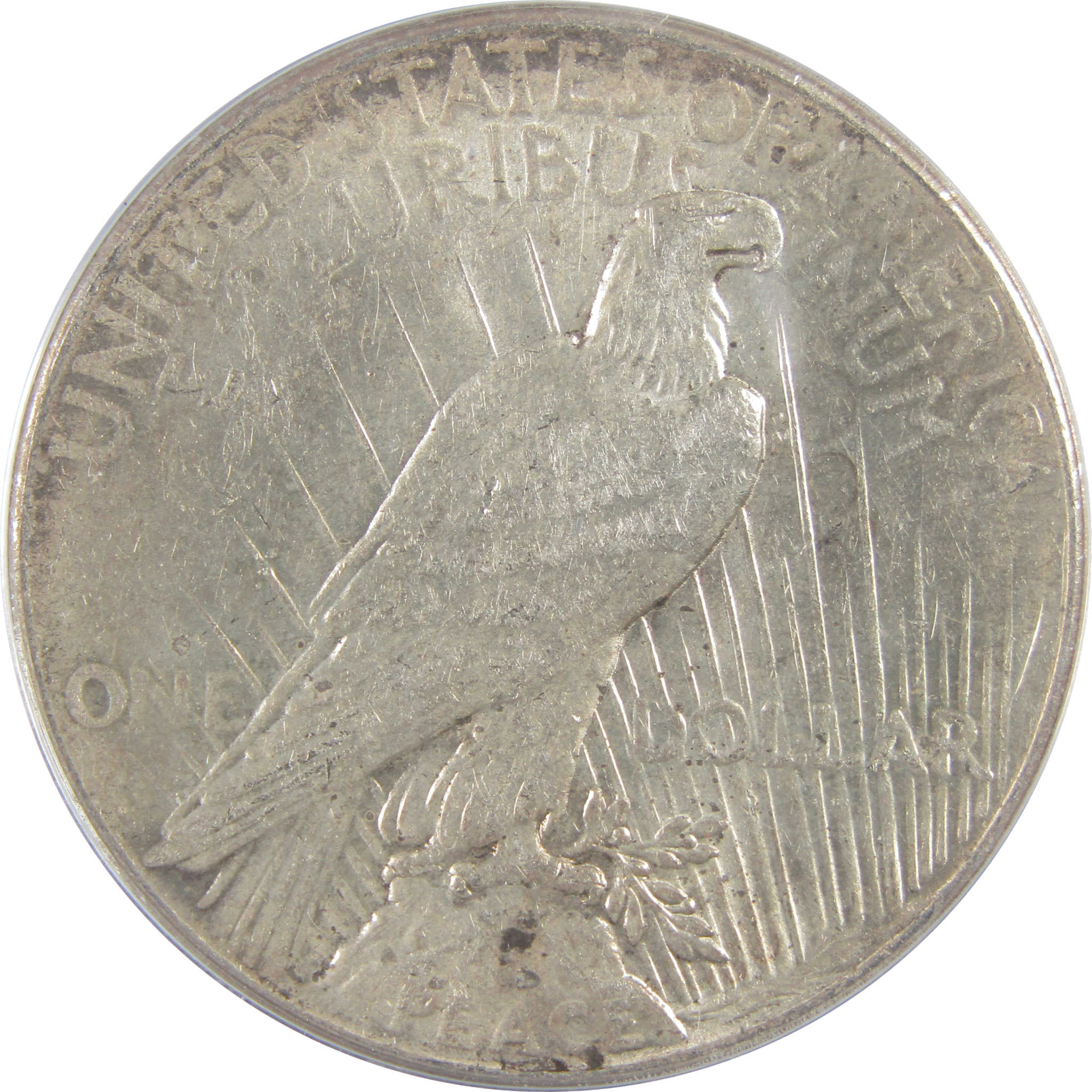 1926 Peace Dollar AU 58 ANACS Silver $1 Coin SKU:I18545