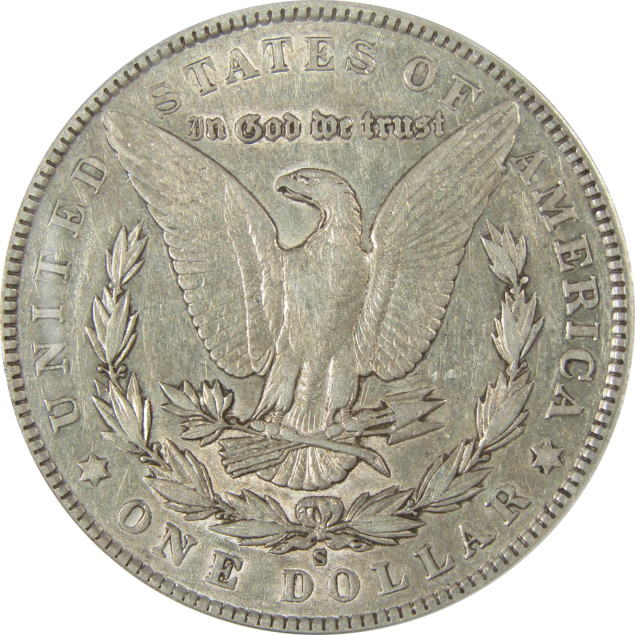 1904 S Morgan Silver Dollar EF 40 Details ANACS $1 CoinSKU:CP865 - Morgan coin - Morgan silver dollar - Morgan silver dollar for sale - Profile Coins & Collectibles