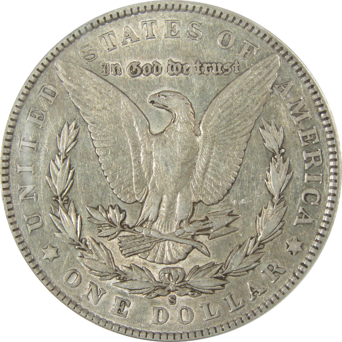 1904 S Morgan Silver Dollar EF 40 Details ANACS $1 CoinSKU:CP865 - Morgan coin - Morgan silver dollar - Morgan silver dollar for sale - Profile Coins & Collectibles