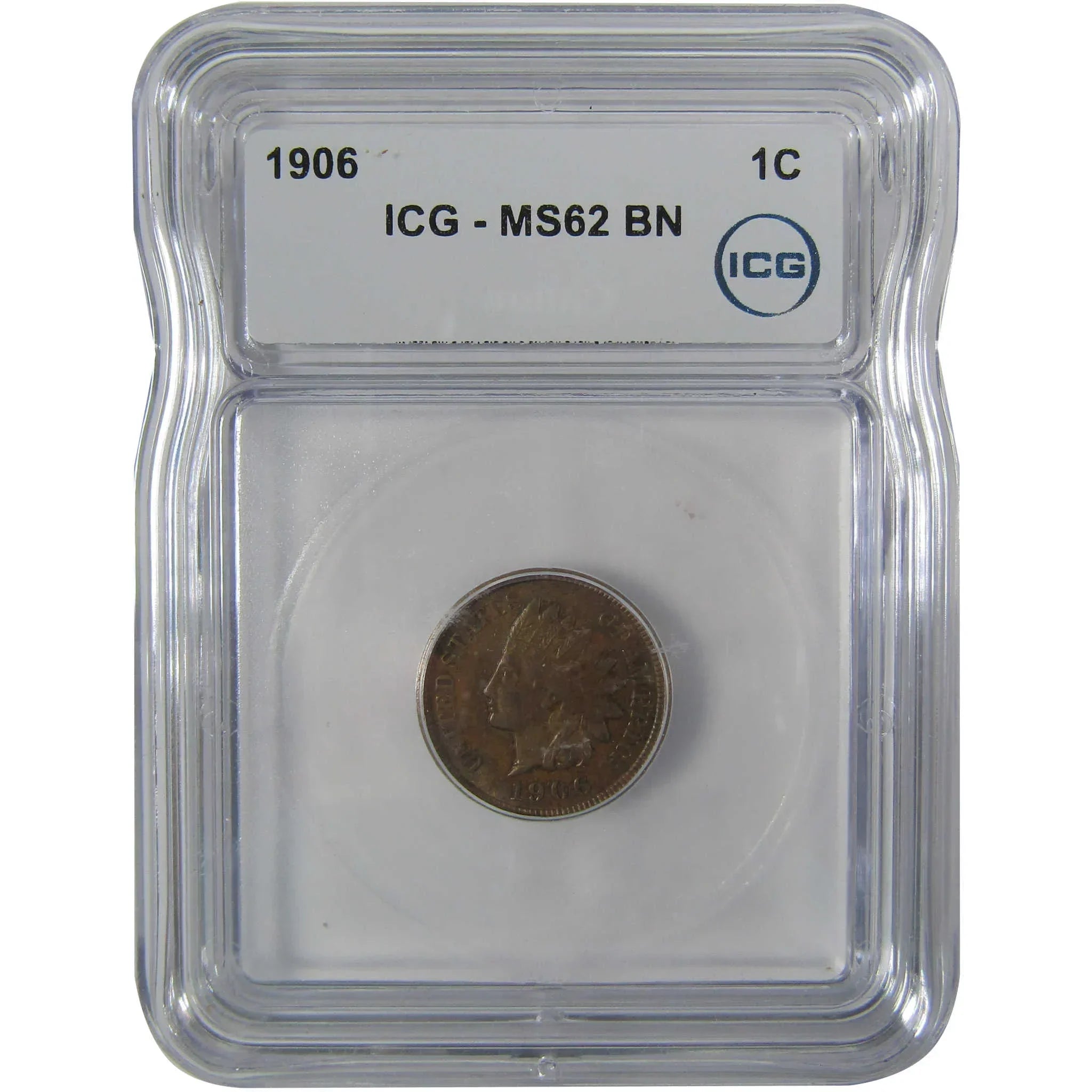 1906 Indian Head Cent MS 62 BN ICG Penny Uncirculated SKU:I22941