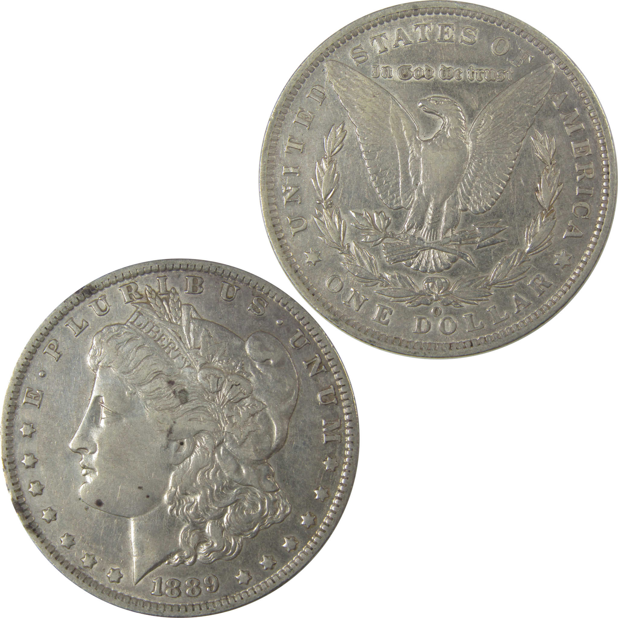 1889 O Morgan Dollar XF EF Extremely Fine Details Silver SKU:CPC1037 - Morgan coin - Morgan silver dollar - Morgan silver dollar for sale - Profile Coins & Collectibles