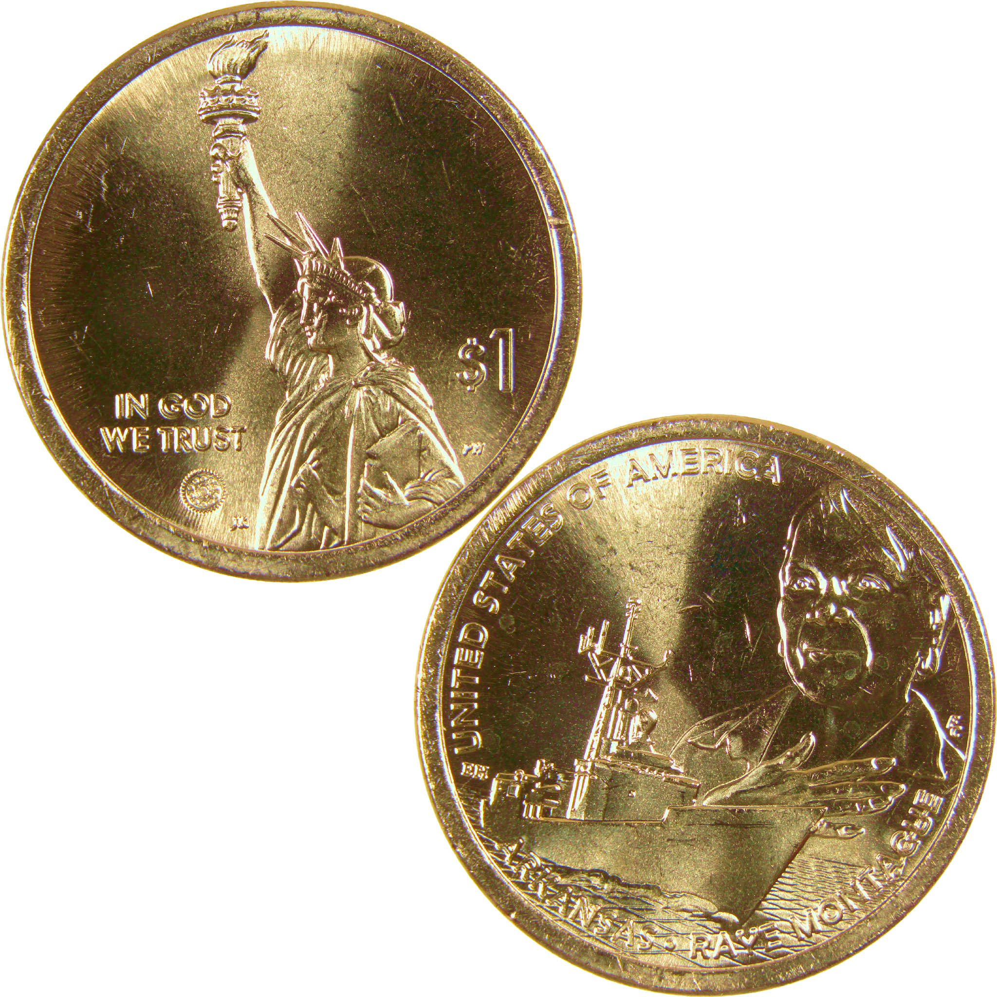 2025 D Arkansas Raye Montague American Innovation Dollar Uncirculated