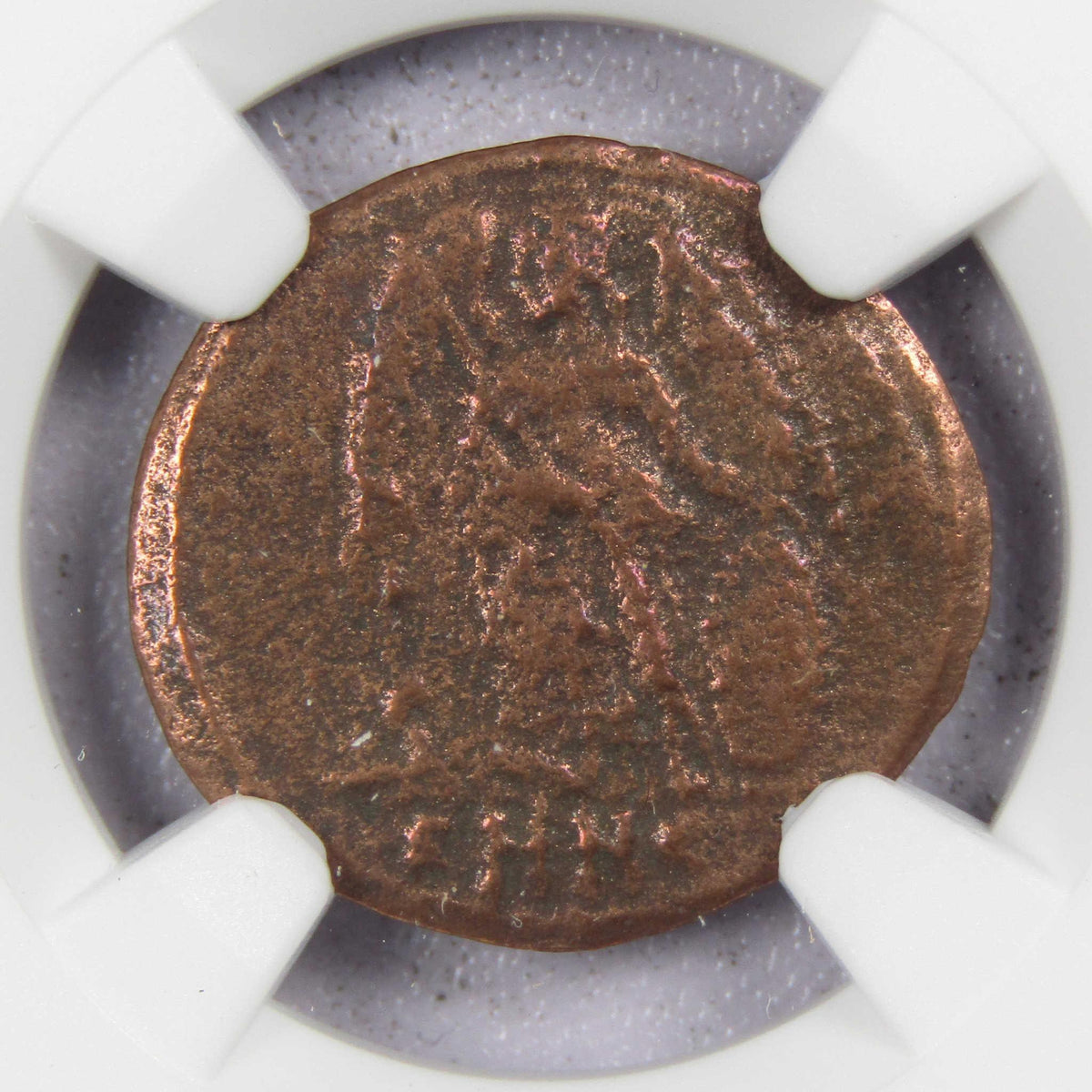 AD 330-40 Constantinian Roman Empire Copper Nummus AE3/4 NGC SKU:OPC49