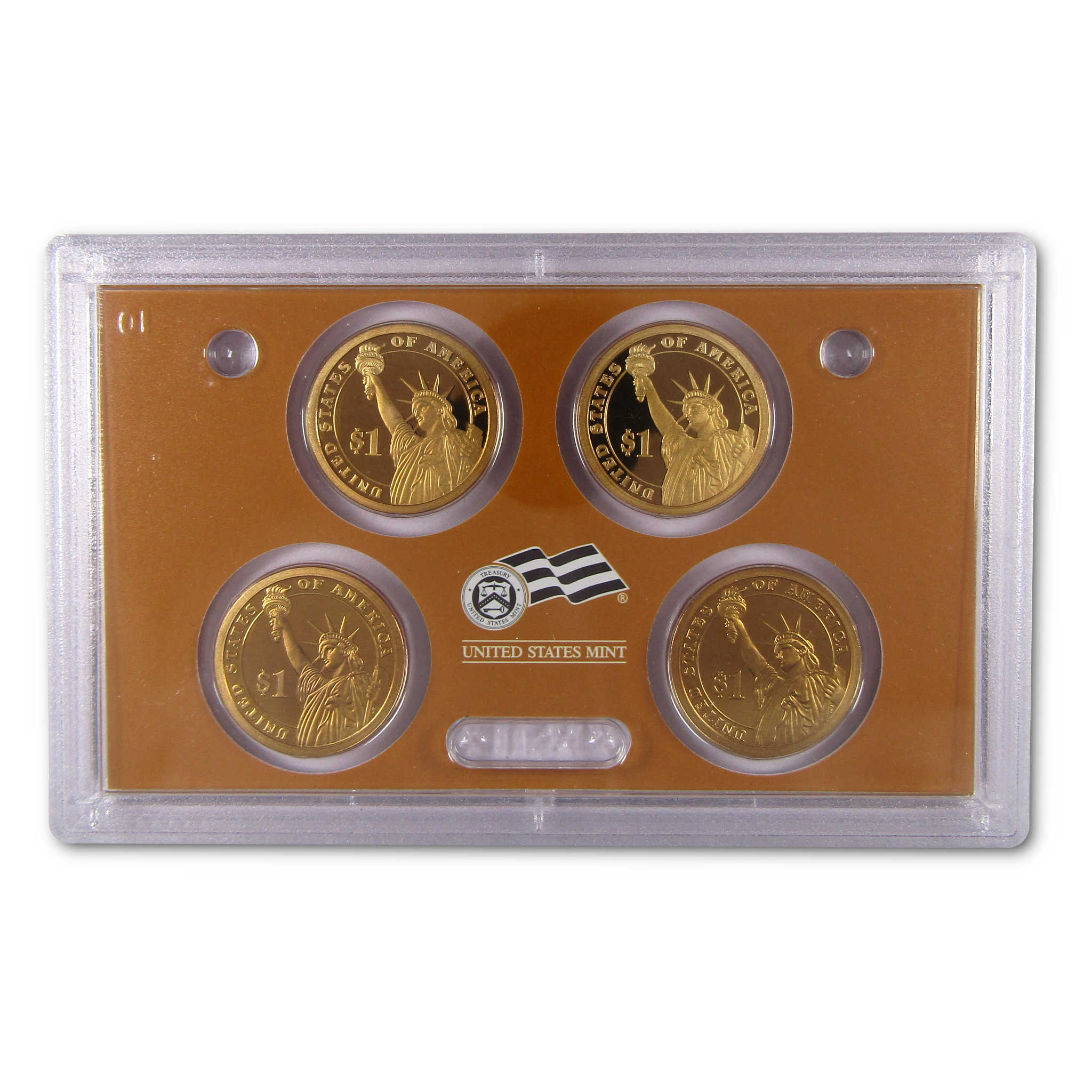 2007 Presidential Dollar Proof Set U.S. Mint Packaging OGP COA