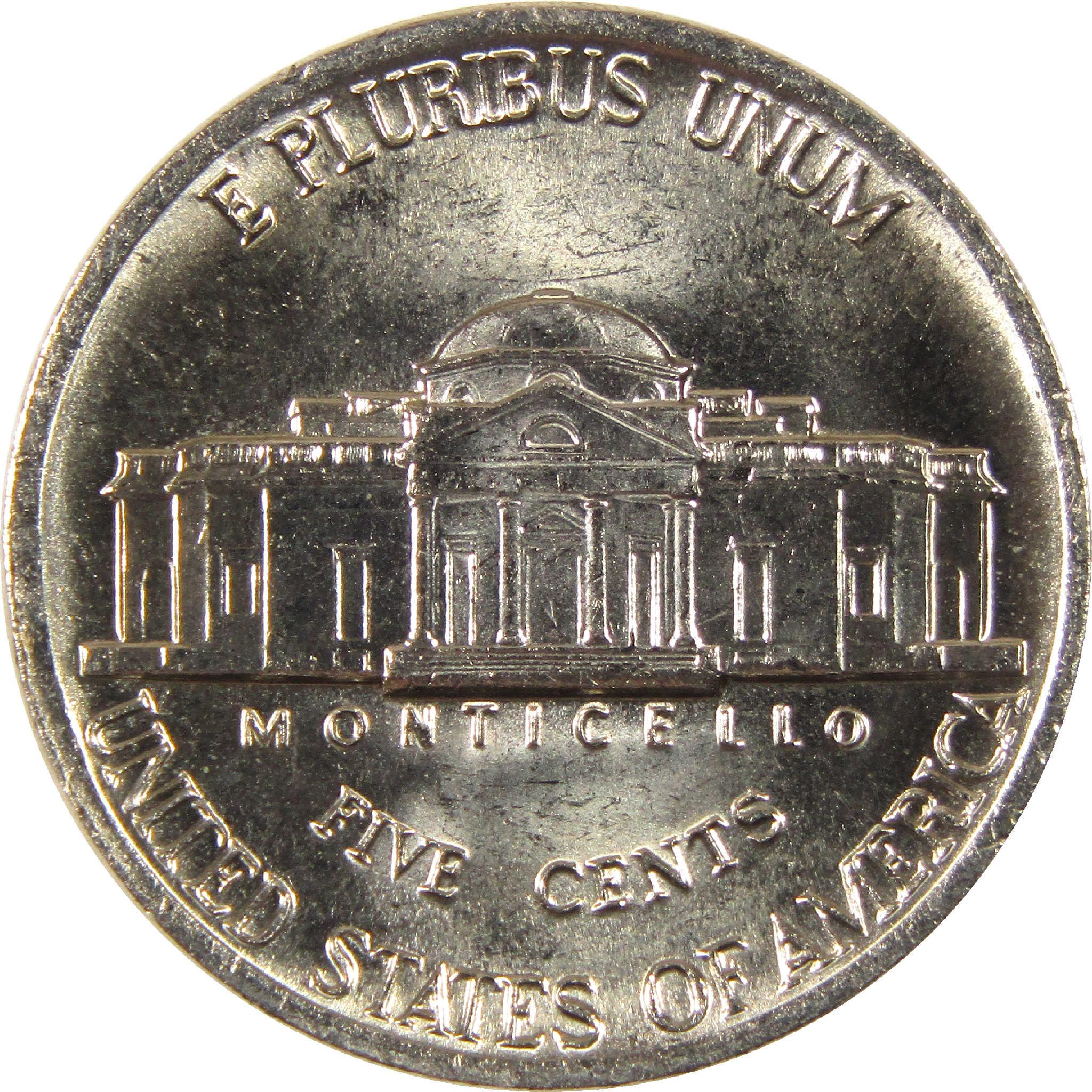 1984 P Jefferson Nickel Uncirculated 5c Coin