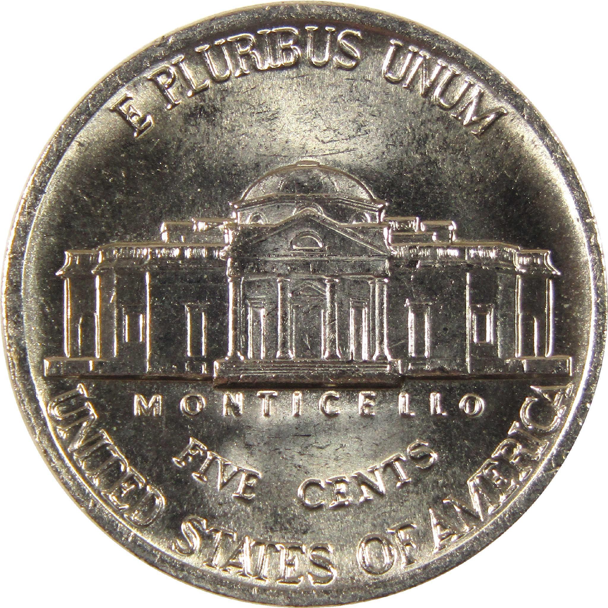 1984 P Jefferson Nickel Uncirculated 5c Coin