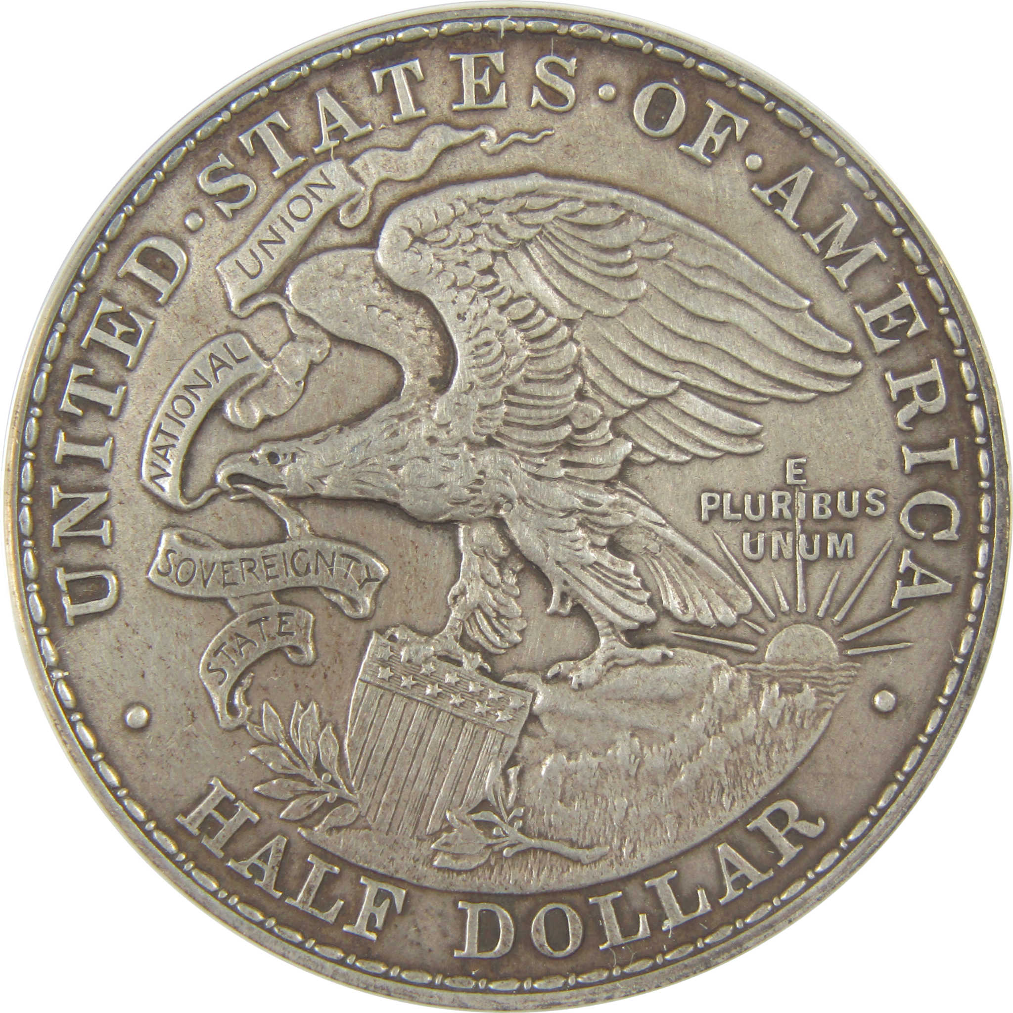 Illinois Commemorative Half Dollar 1918 AU 55 Details ANACS SKU:I20130