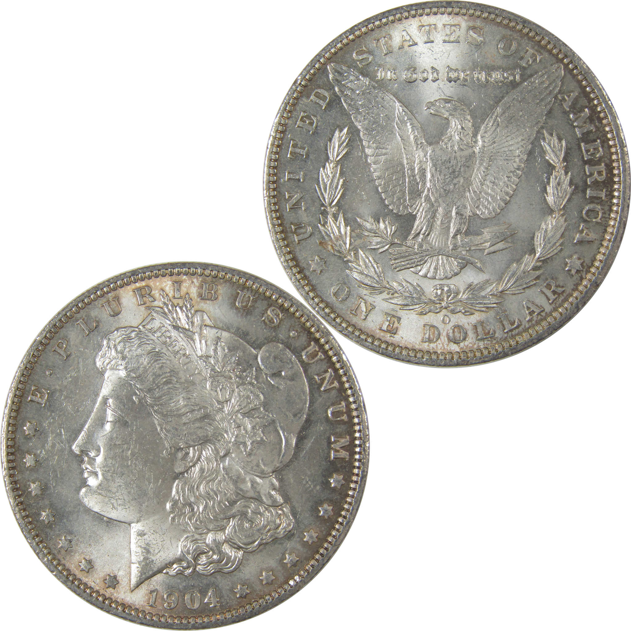 1904 O Morgan Dollar Uncirculated Silver $1 Coin SKU:I22731 - Morgan coin - Morgan silver dollar - Morgan silver dollar for sale - Profile Coins & Collectibles