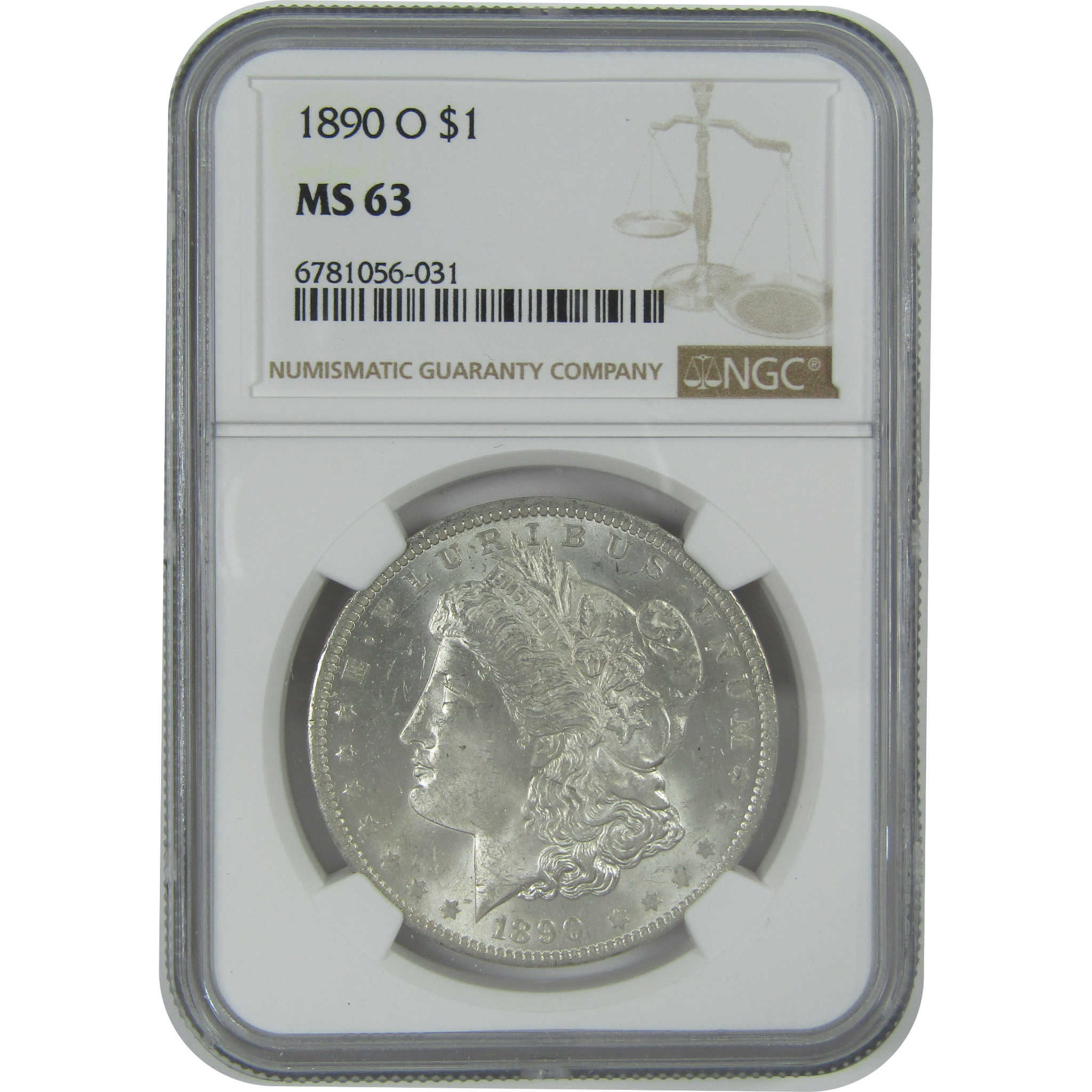 1890 O Morgan Dollar MS 63 NGC Silver $1 Uncirculated Coin SKU:I16462 - Morgan coin - Morgan silver dollar - Morgan silver dollar for sale - Profile Coins & Collectibles