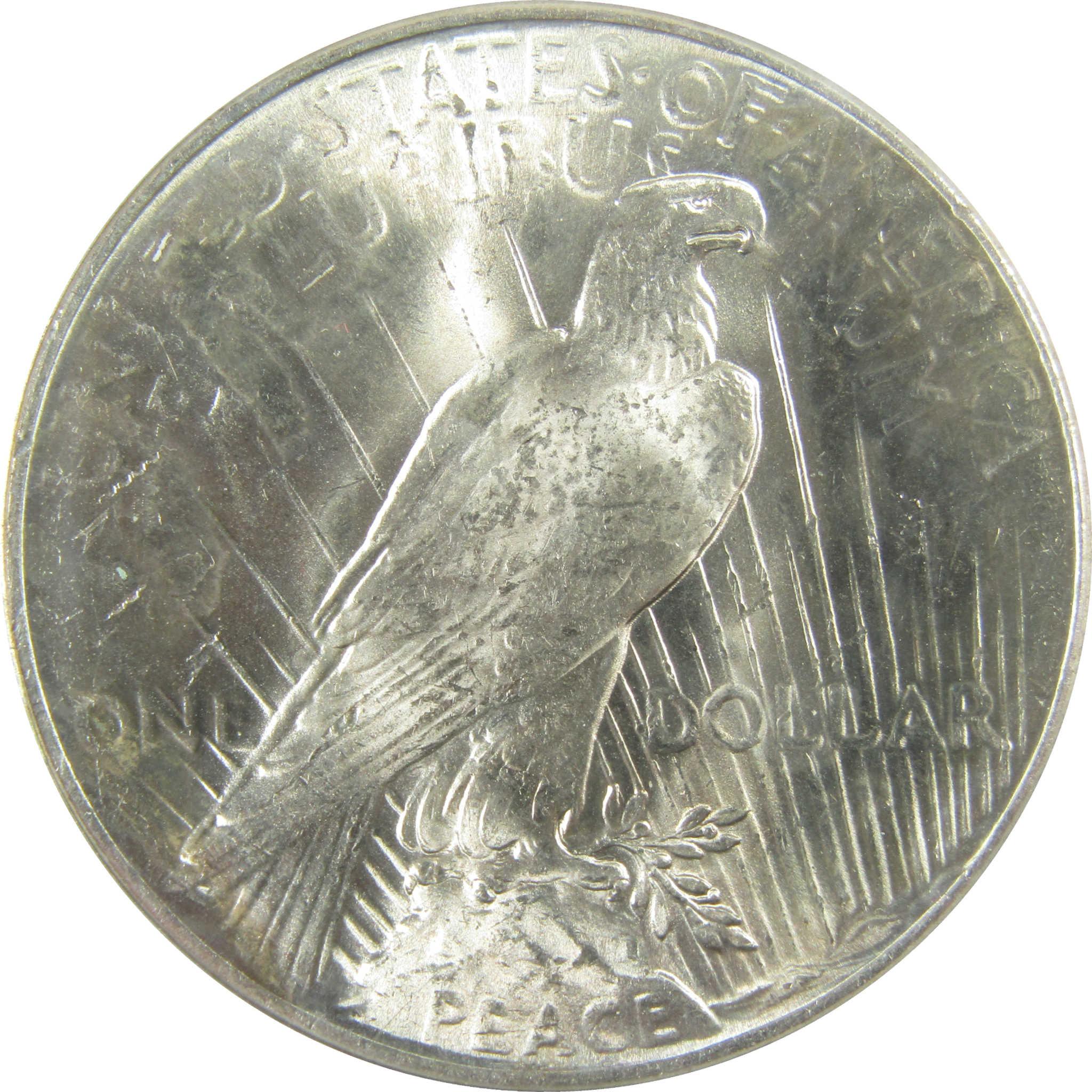 1925 Peace Silver Dollar MS 64 ANACS Uncirculated $1 CoinSKU:I28076