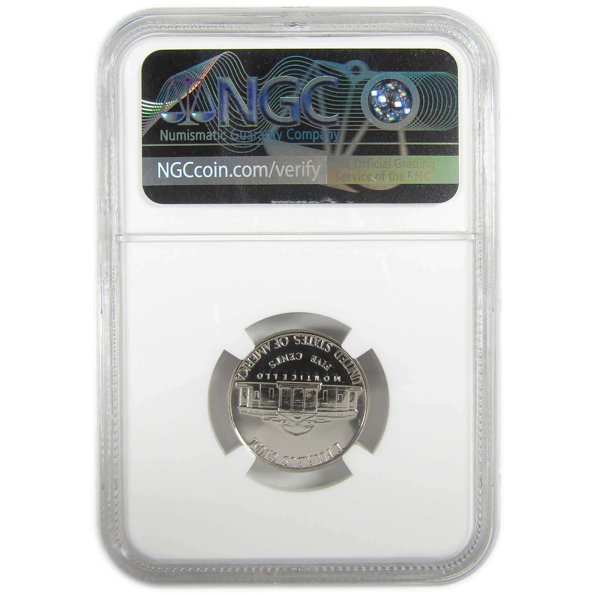 1956 Jefferson Nickel PF 68 NGC Proof 5c Coin Collectible SKU:I27370
