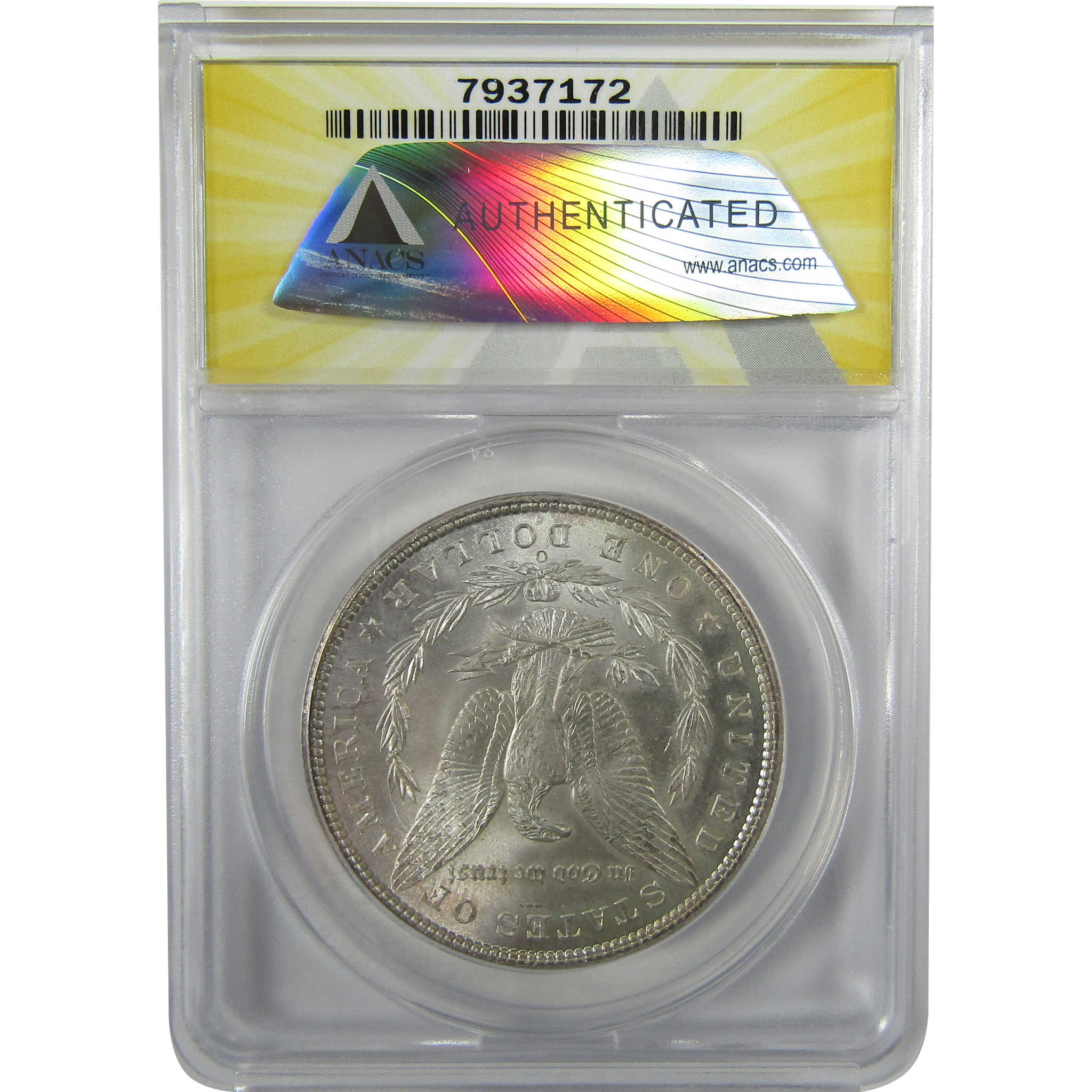 1899 O Morgan Silver Dollar MS 63 ANACS Uncirculated $1 CoinSKU:I28072