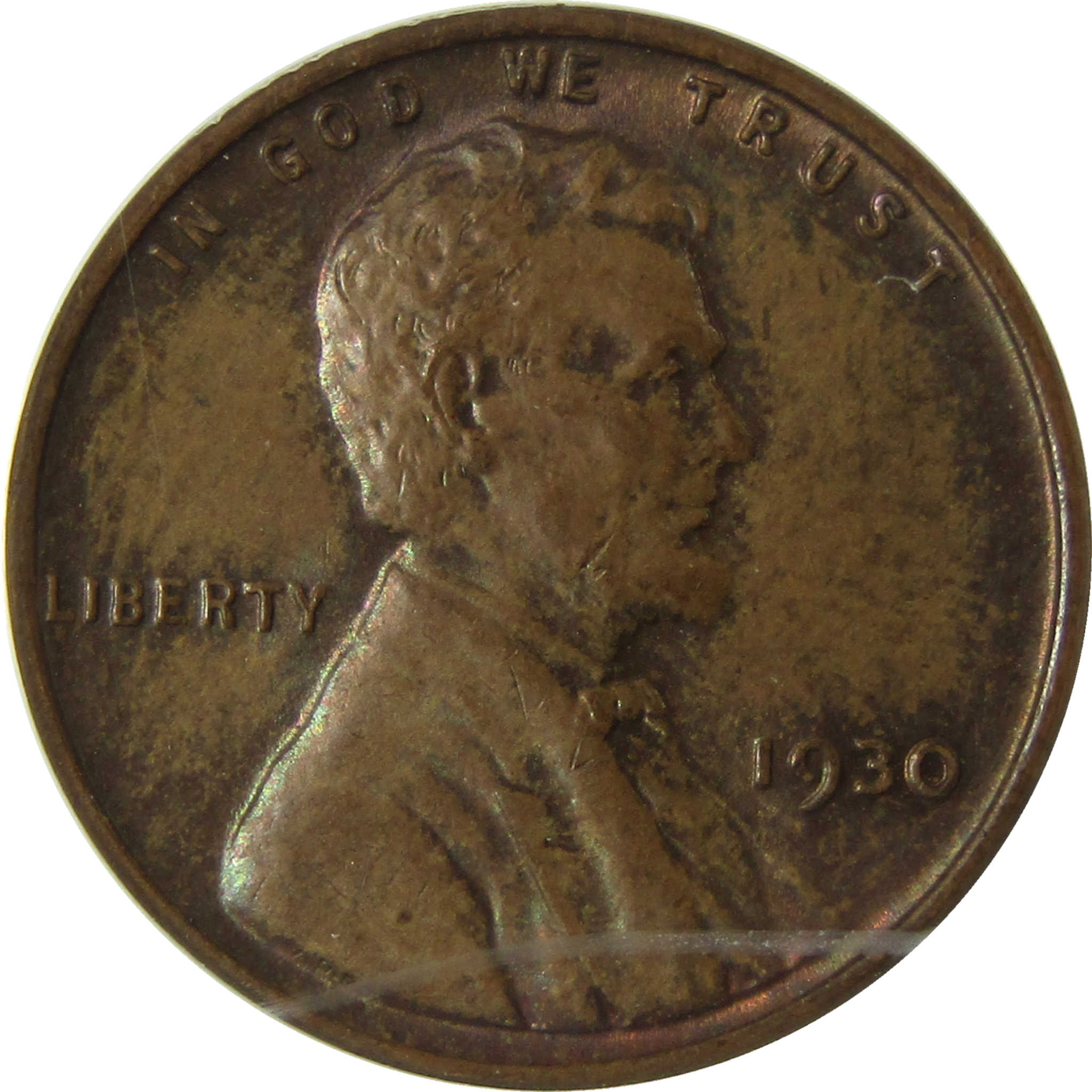 1930 Lincoln Wheat Cent MS 63 BN ANACS Uncirculated Penny SKU:I28443