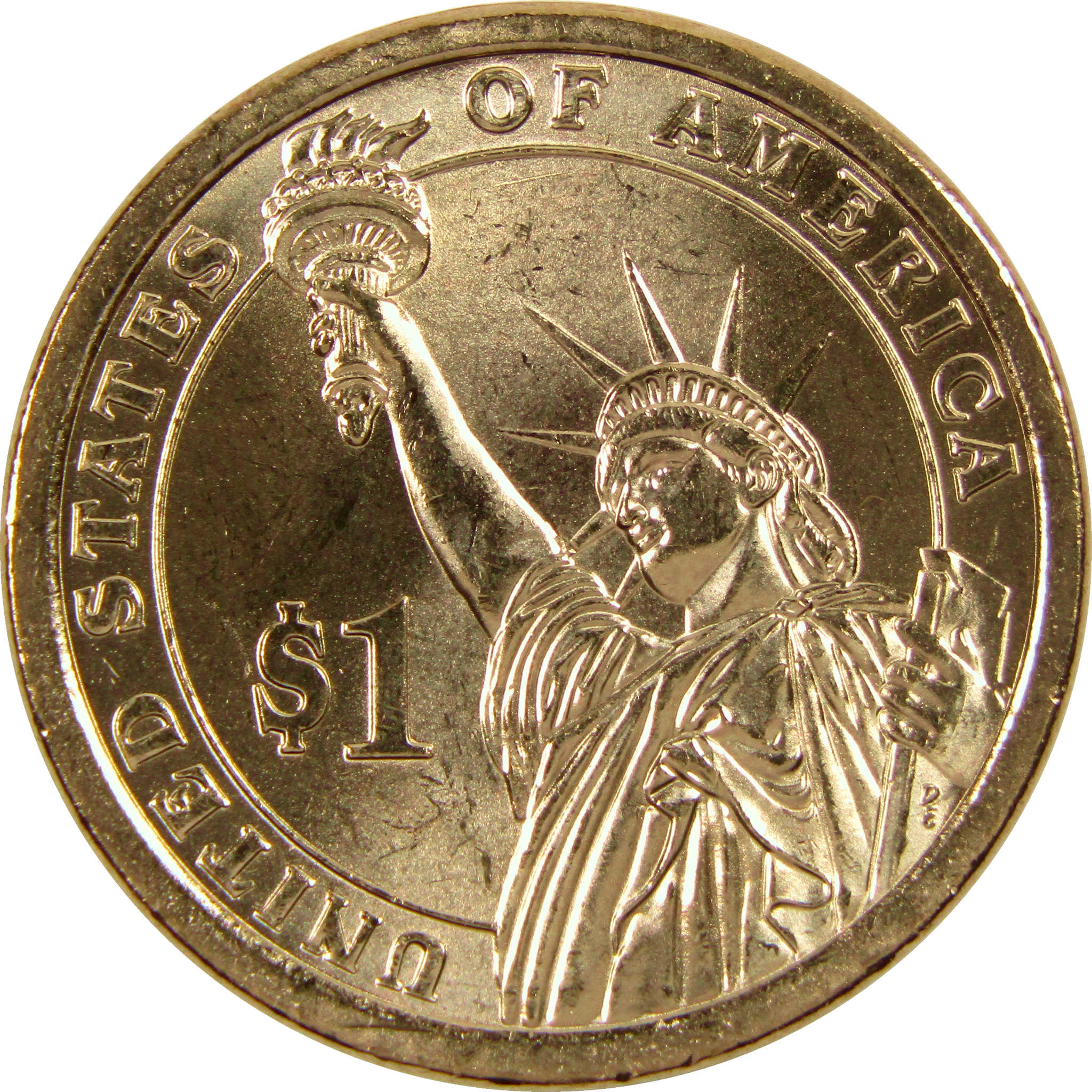 2010 P Franklin Pierce Presidential Dollar BU Uncirculated $1 Coin