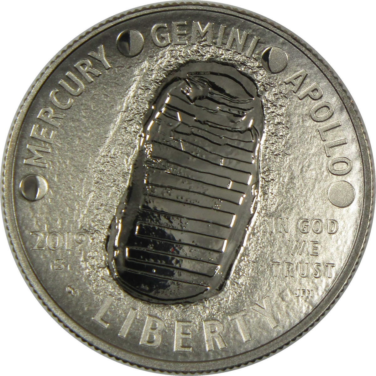 2019 S Apollo 11 50th Anniversary Commemorative Half Dollar Clad Proof