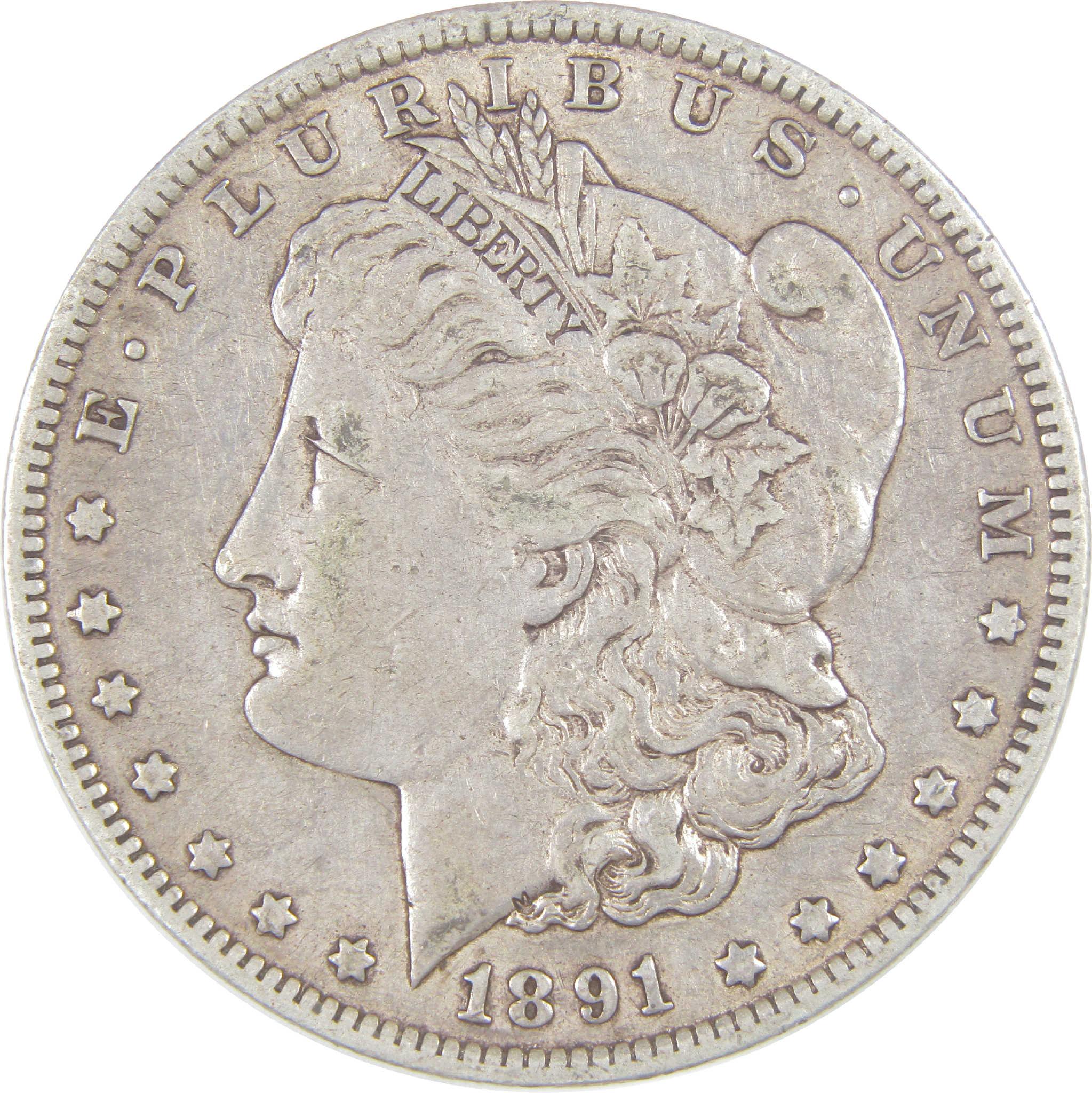 1891 O Morgan Dollar XF EF Extremely Fine Silver $1 Coin SKU:I16992 - Morgan coin - Morgan silver dollar - Morgan silver dollar for sale - Profile Coins & Collectibles