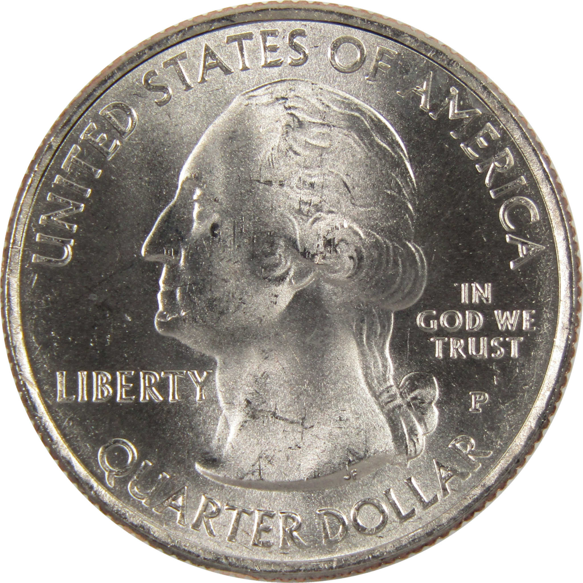 2020 P Weir Farm NHS National Park Quarter BU Uncirculated Clad Coin