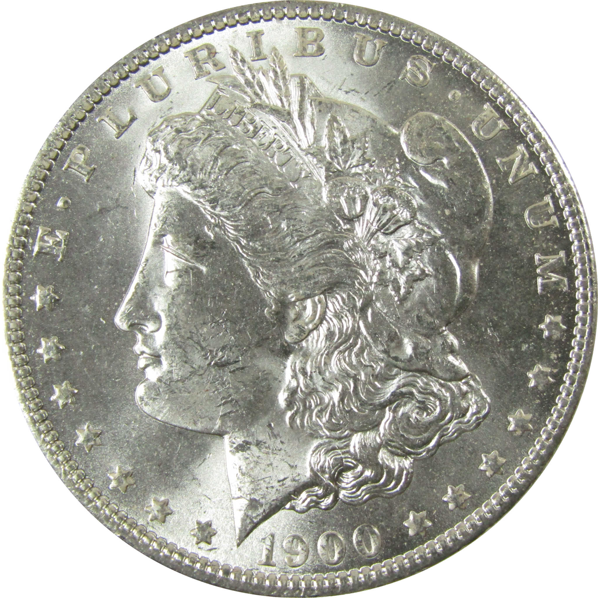 1900 O Morgan Silver Dollar Uncirculated Mint State $1 Coin SKU:I28373