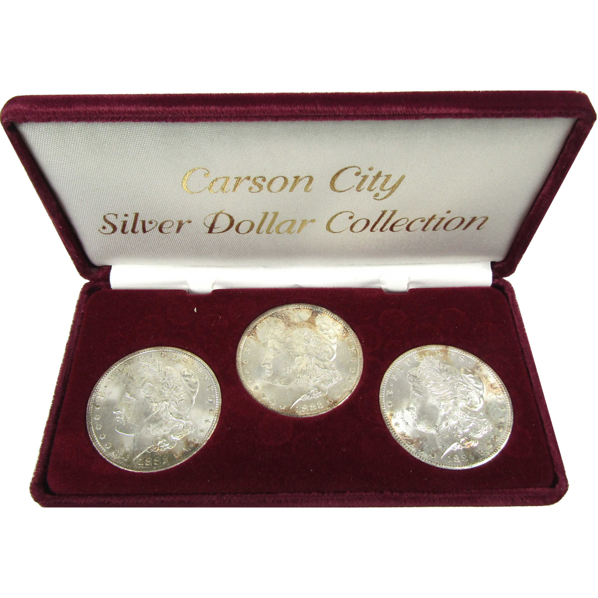 1882-1884 Carson City Morgan Silver Dollar Set Uncirculated SKU:CP749