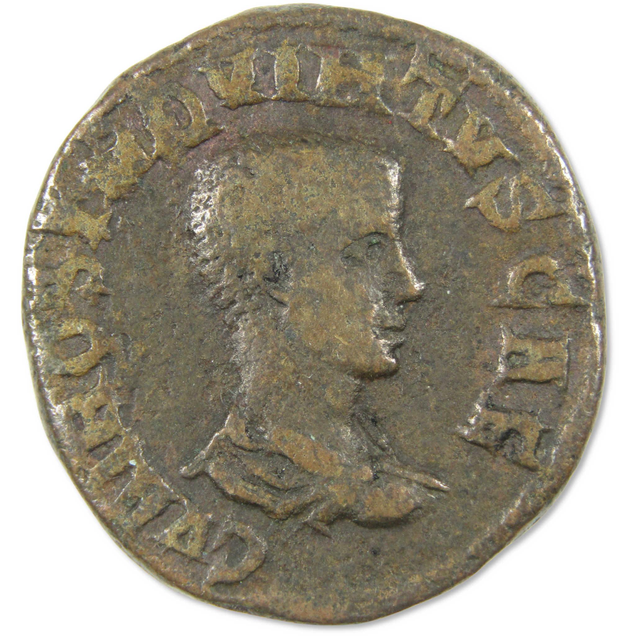 251 AD Hostilian Viminacium Moesia F Ancient Roman Provincial Coin