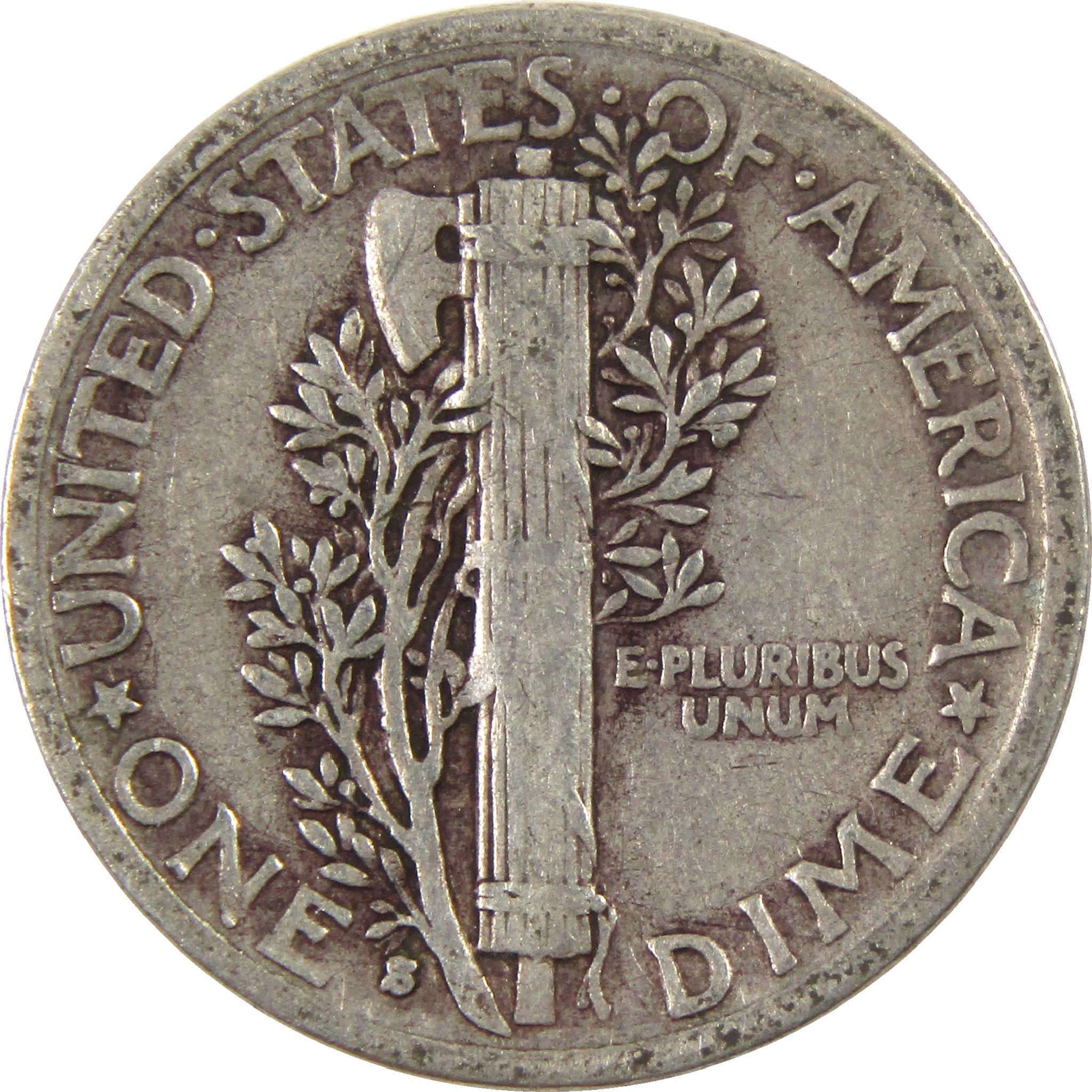 1941 S Mercury Dime VG Very Good Silver 10c Coin